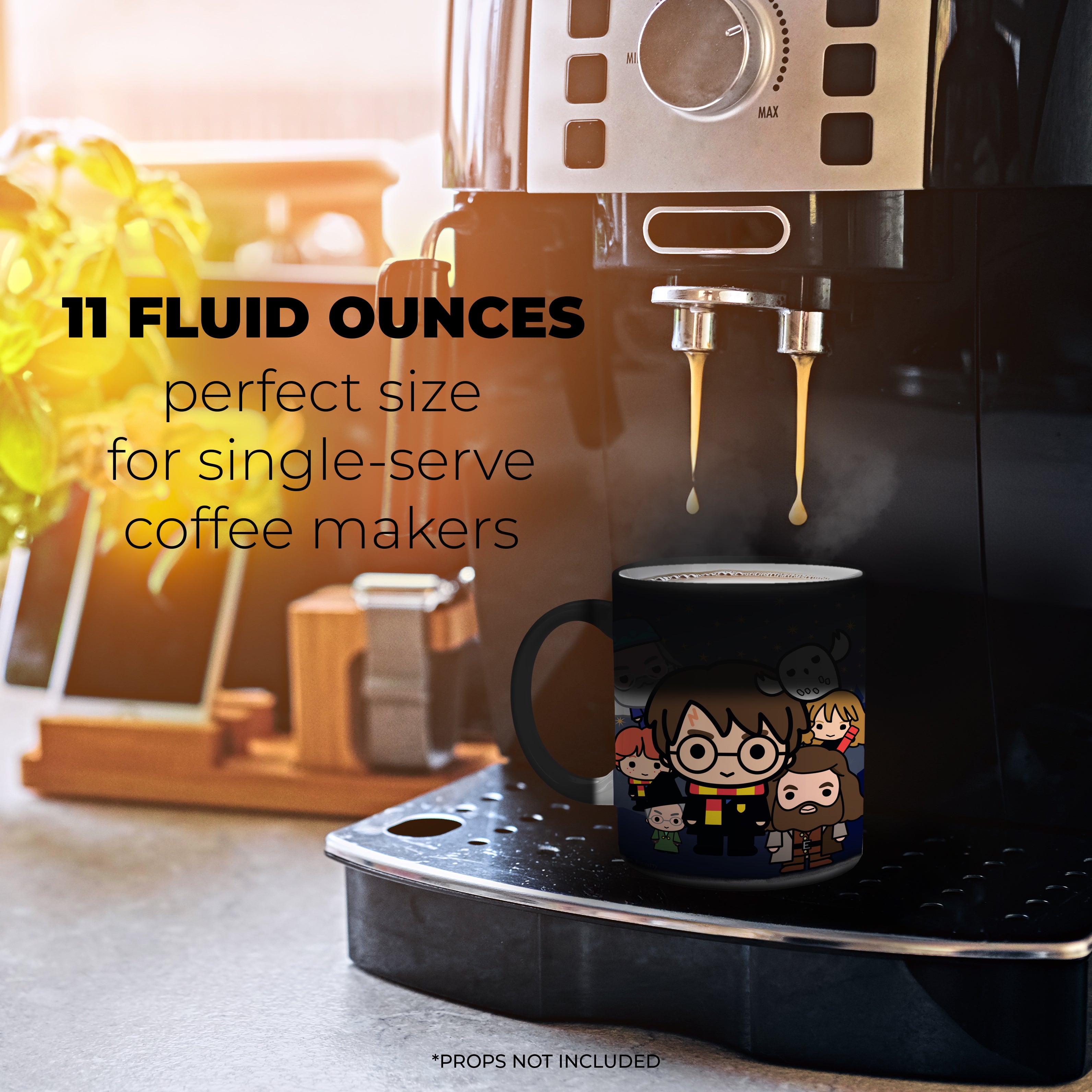 Harry Potter (Cartoon Hogwarts) Morphing Mugs® Heat-Sensitive Mug MMUG657