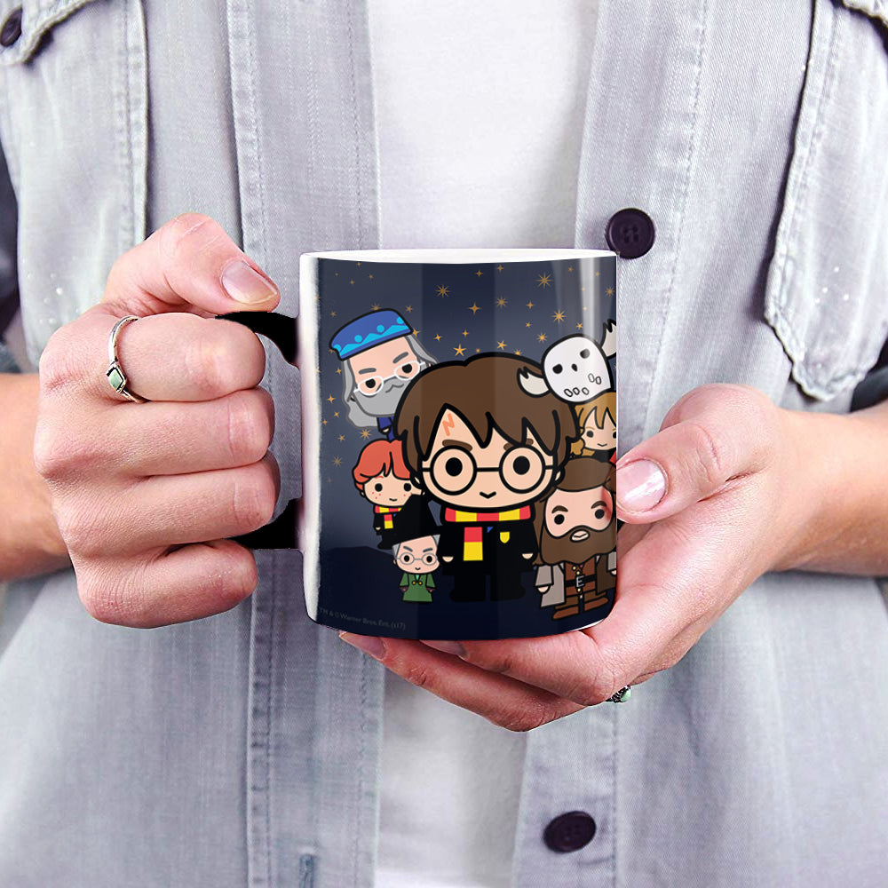 Harry Potter (Cartoon Hogwarts) Morphing Mugs® Heat-Sensitive Mug MMUG657
