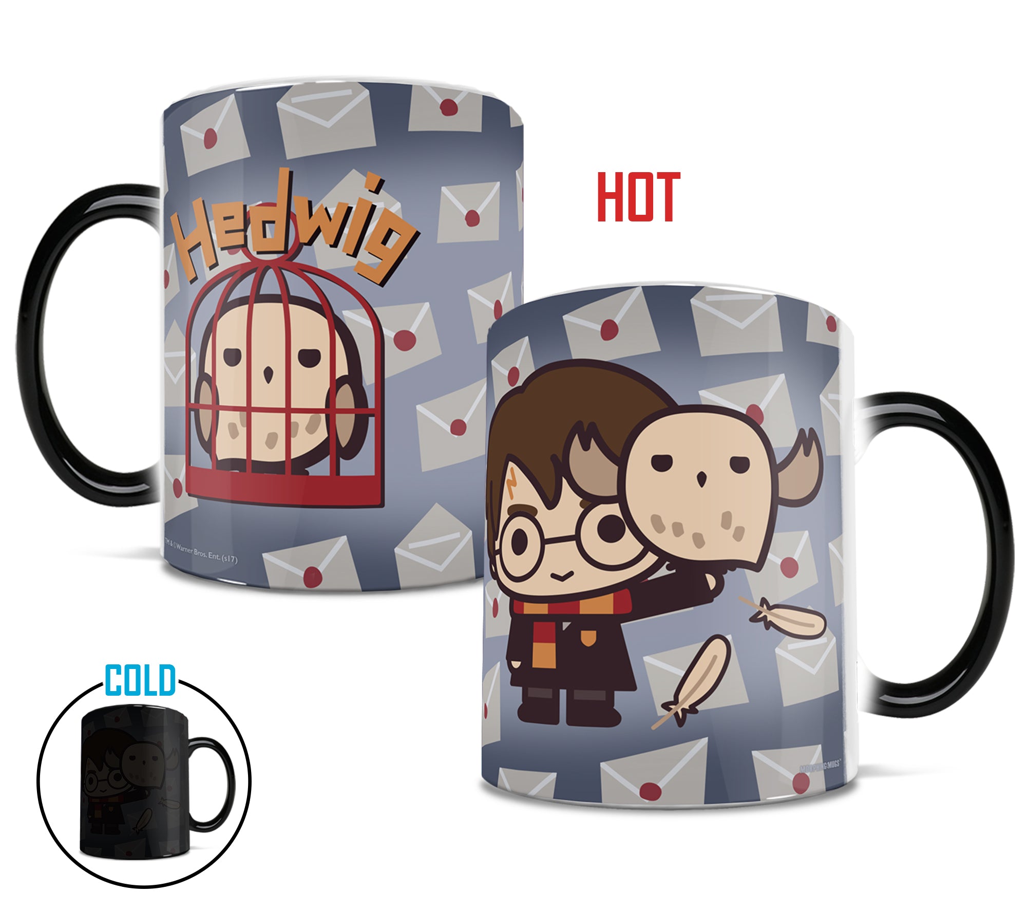 Harry Potter (Cartoon Hedwig) Morphing Mugs® Heat-Sensitive Mug MMUG659