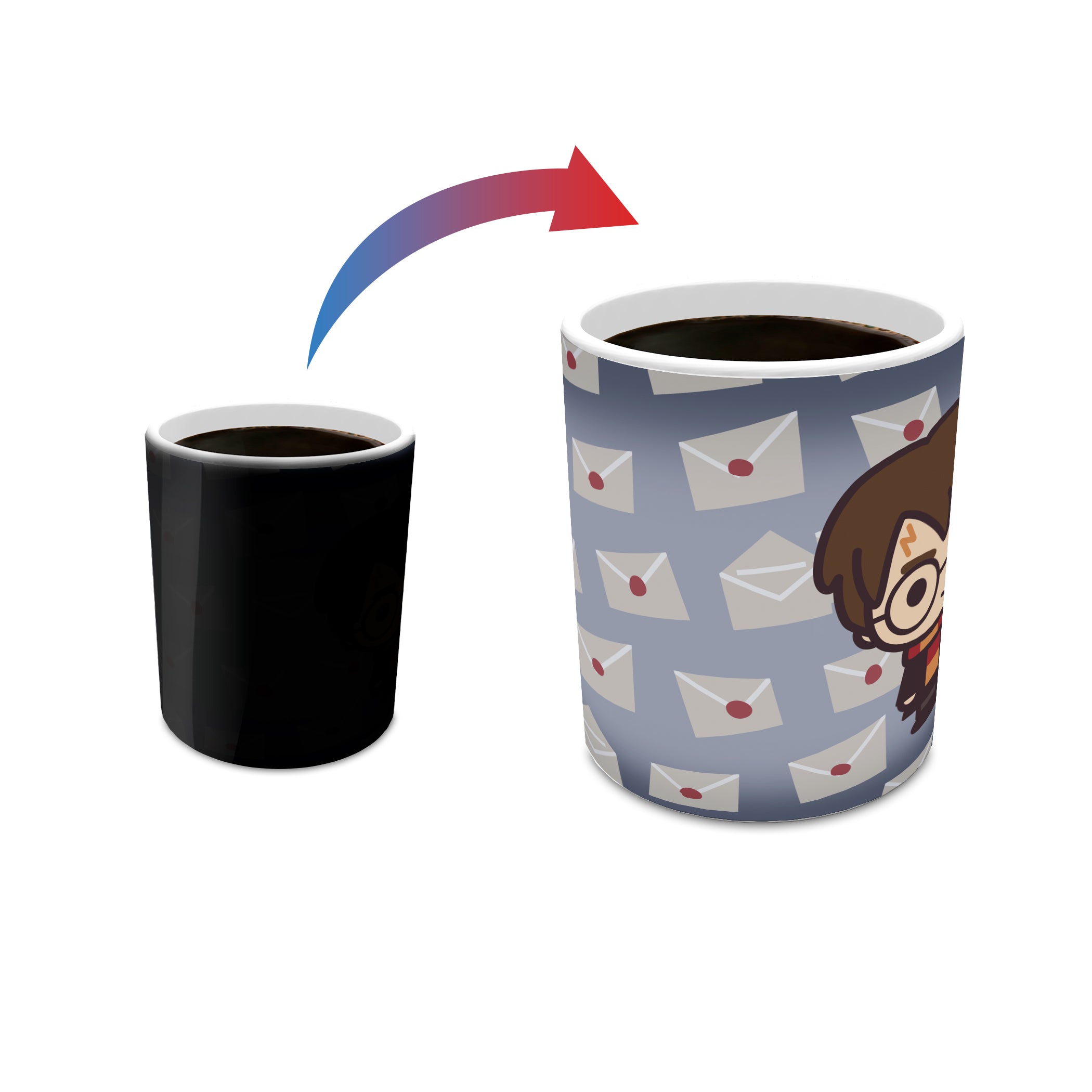 Harry Potter (Cartoon Hedwig) Morphing Mugs® Heat-Sensitive Mug MMUG659
