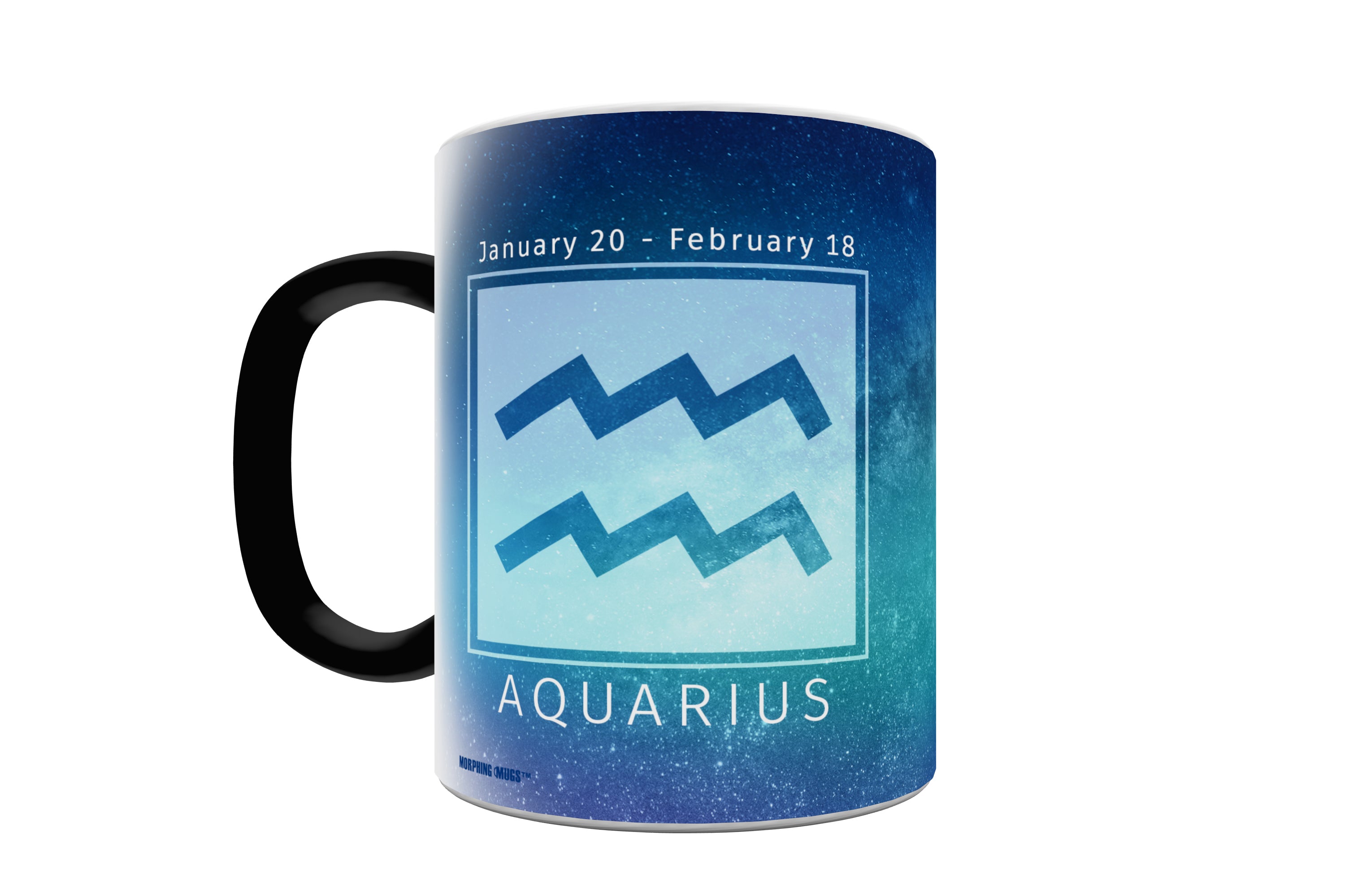 Zodiac Collection (Aquarius) Morphing Mugs® Heat-Sensitive Mug MMUG667