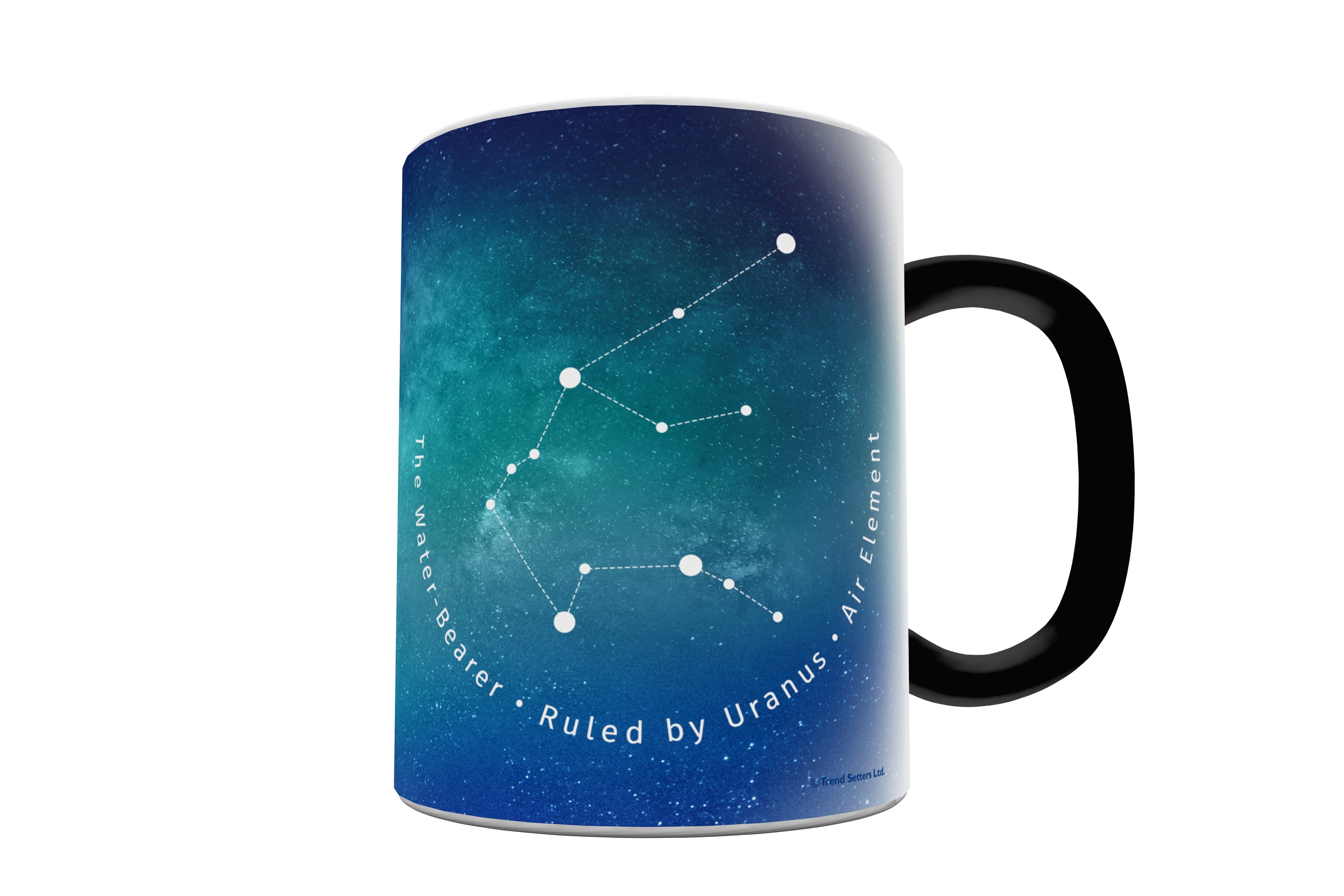 Zodiac Collection (Aquarius) Morphing Mugs® Heat-Sensitive Mug MMUG667