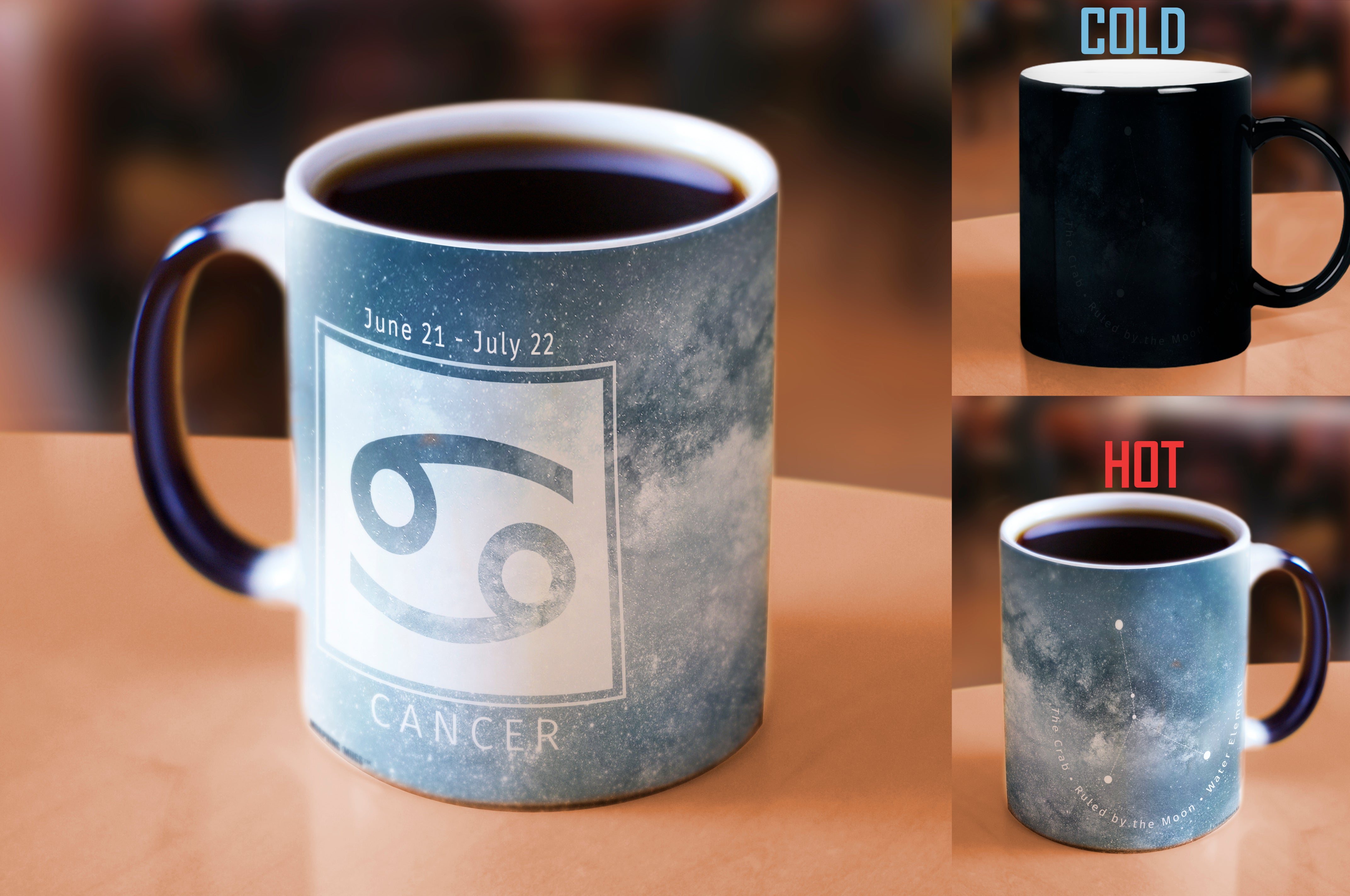 Zodiac Collection (Cancer) Morphing Mugs® Heat-Sensitive Mug MMUG672