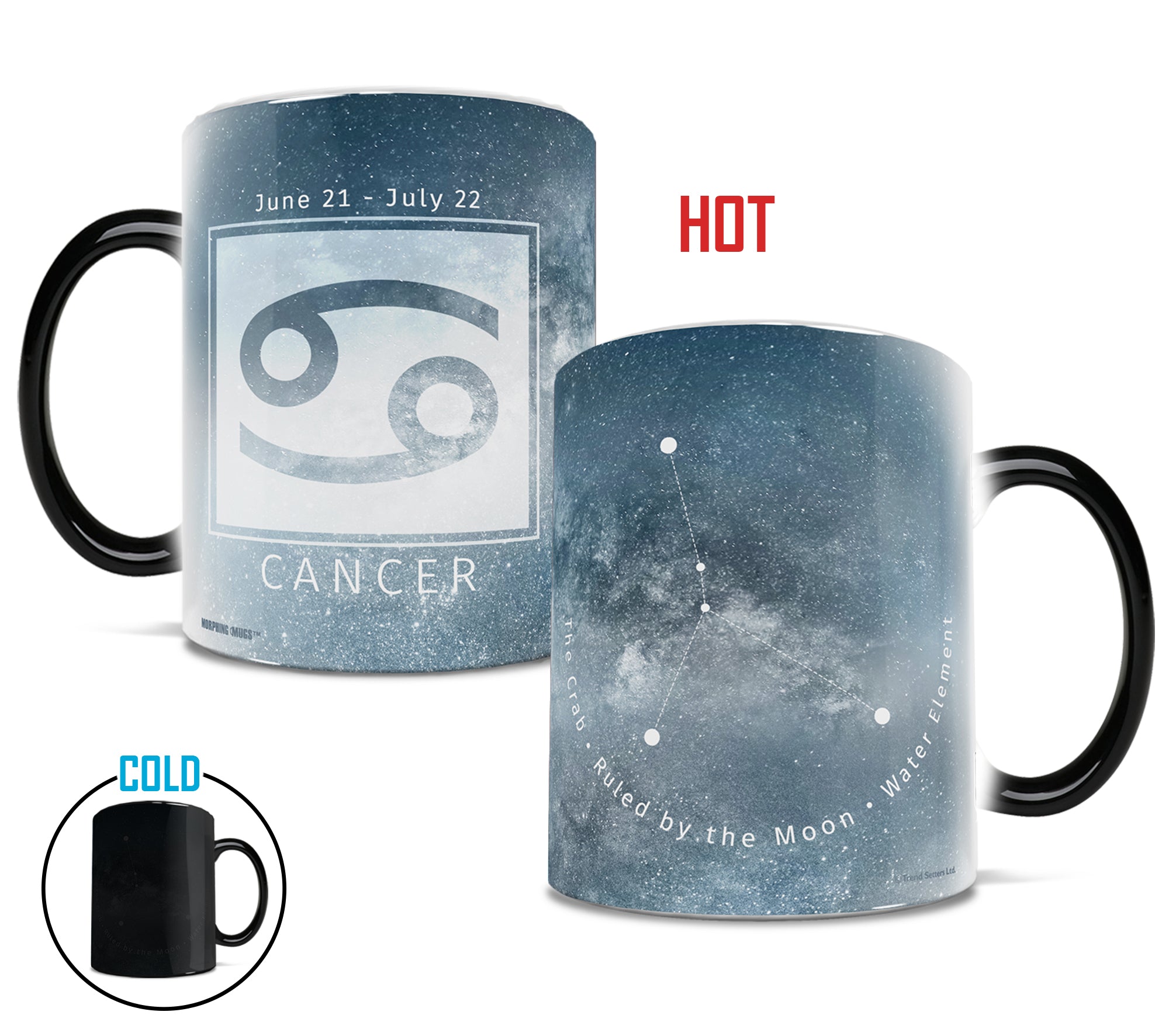 Zodiac Collection (Cancer) Morphing Mugs® Heat-Sensitive Mug MMUG672