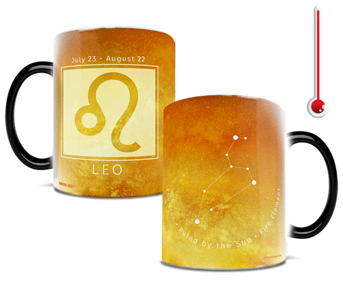 Zodiac Collection (Leo) Morphing Mugs® Heat-Sensitive Mug MMUG673