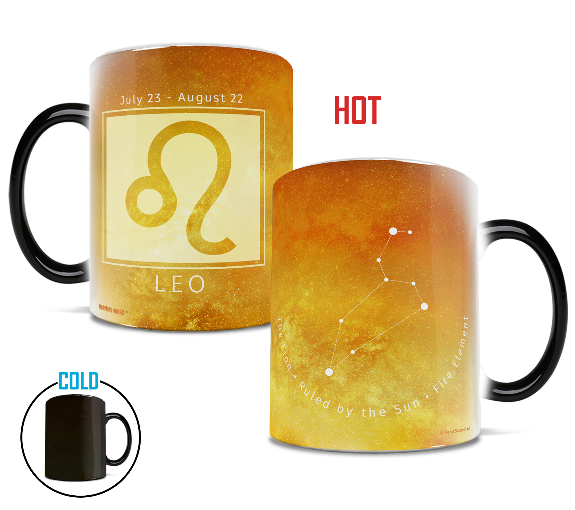 Zodiac Collection (Leo) Morphing Mugs® Heat-Sensitive Mug MMUG673