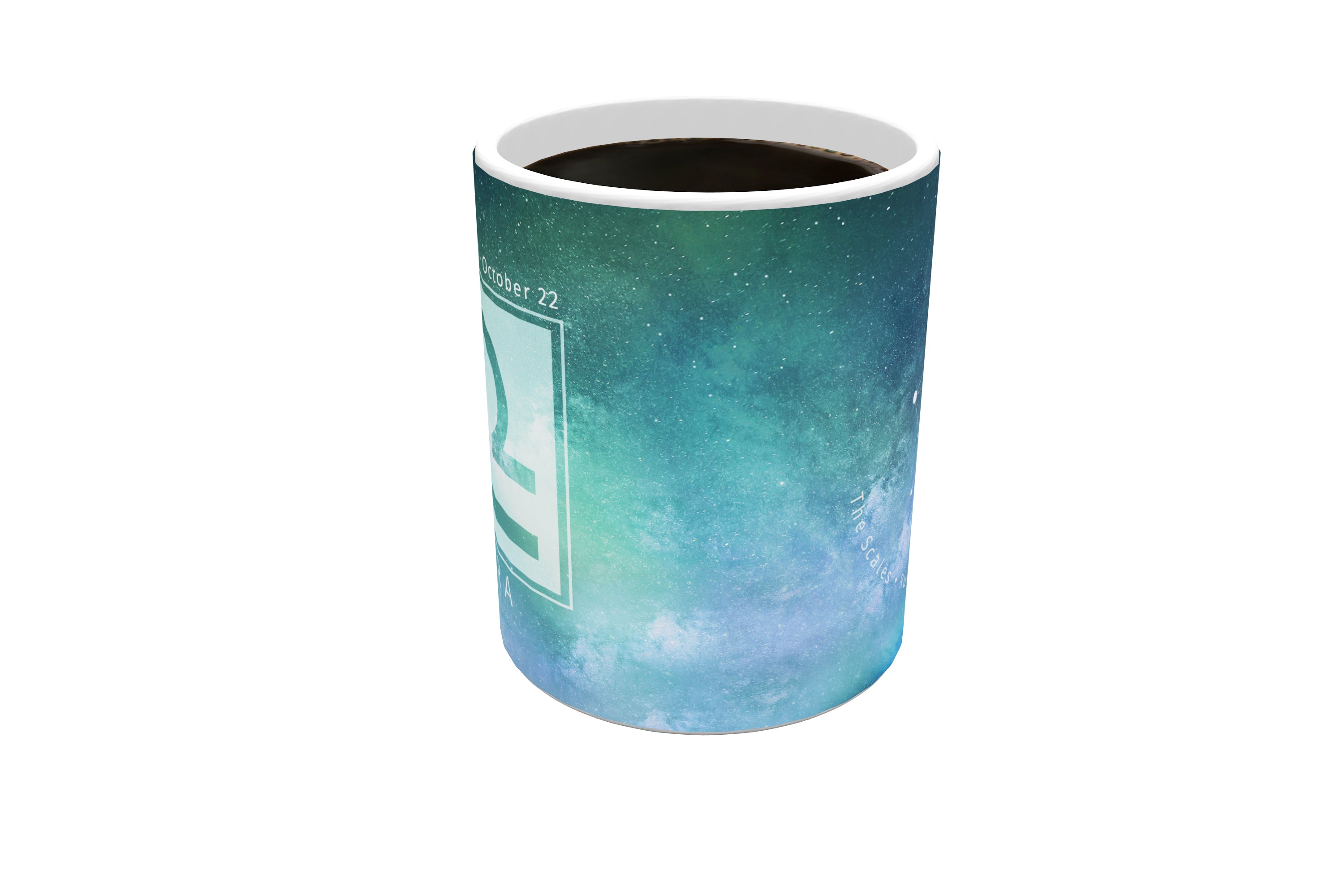 Zodiac Collection (Libra) Morphing Mugs® Heat-Sensitive Mug MMUG675