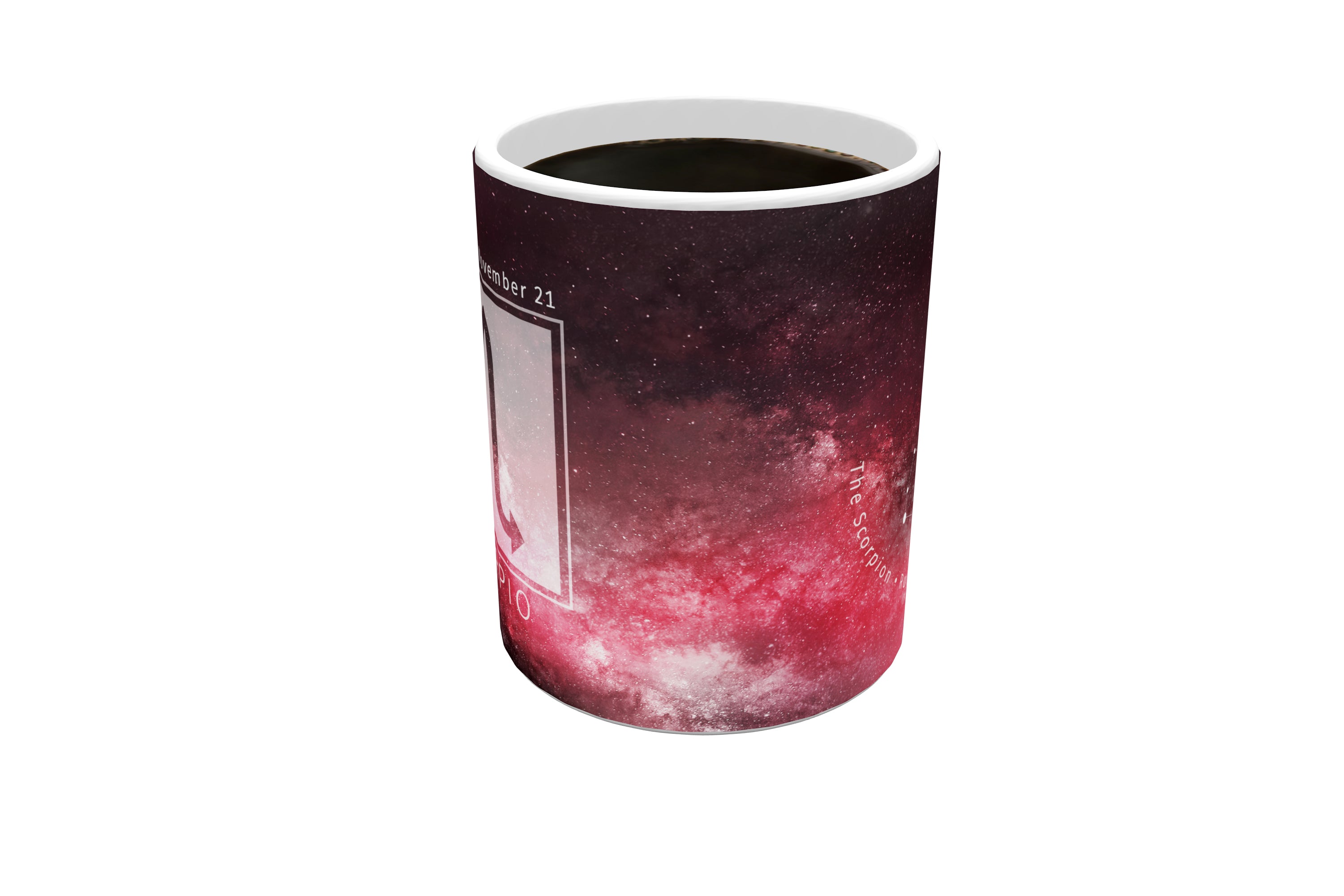 Zodiac Collection (Scorpio) Morphing Mugs® Heat-Sensitive Mug MMUG676