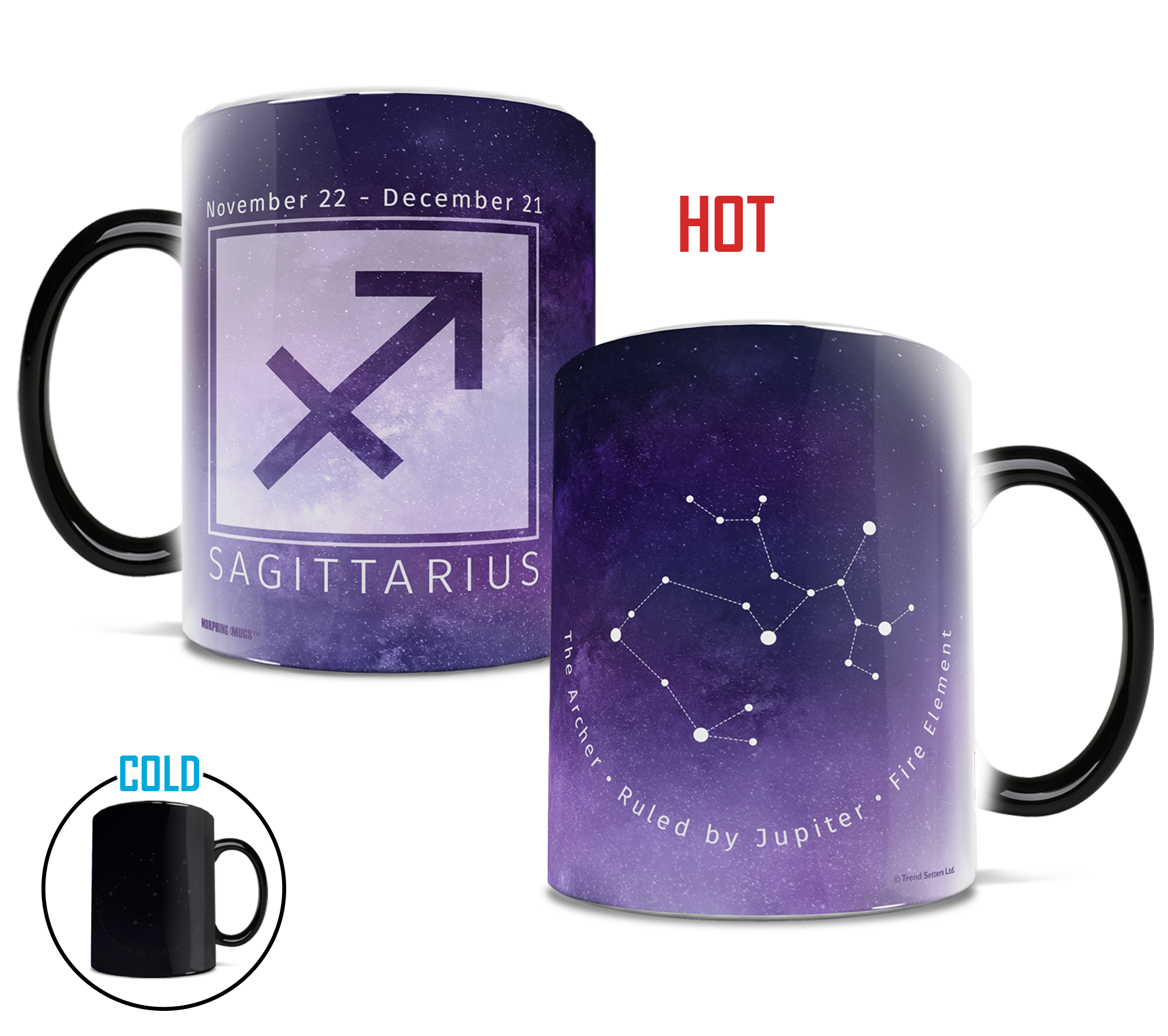 Zodiac Collection (Sagittarius) Morphing Mugs® Heat-Sensitive Mug MMUG677