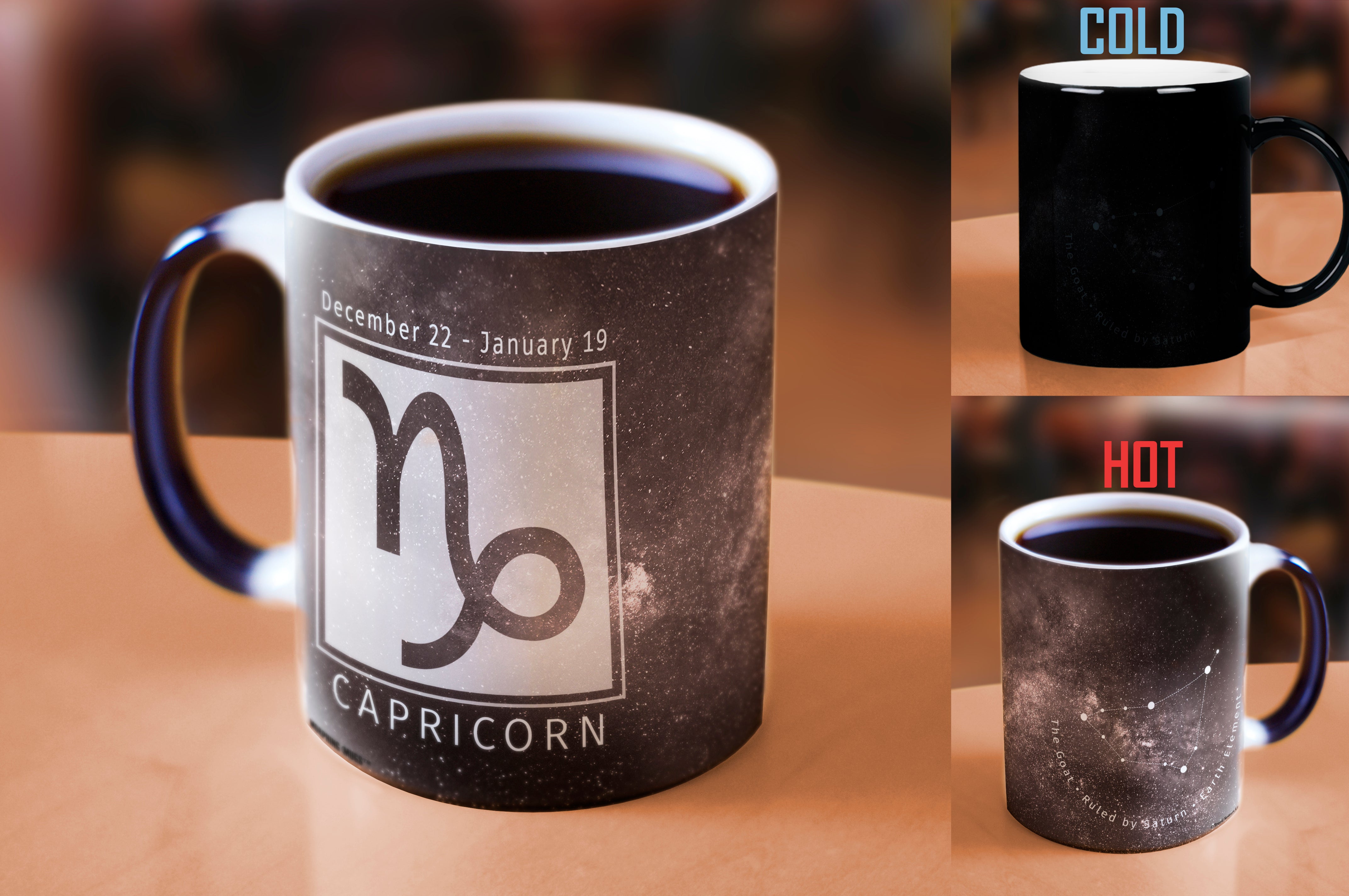 Zodiac Collection (Capricorn) Morphing Mugs® Heat-Sensitive Mug MMUG678