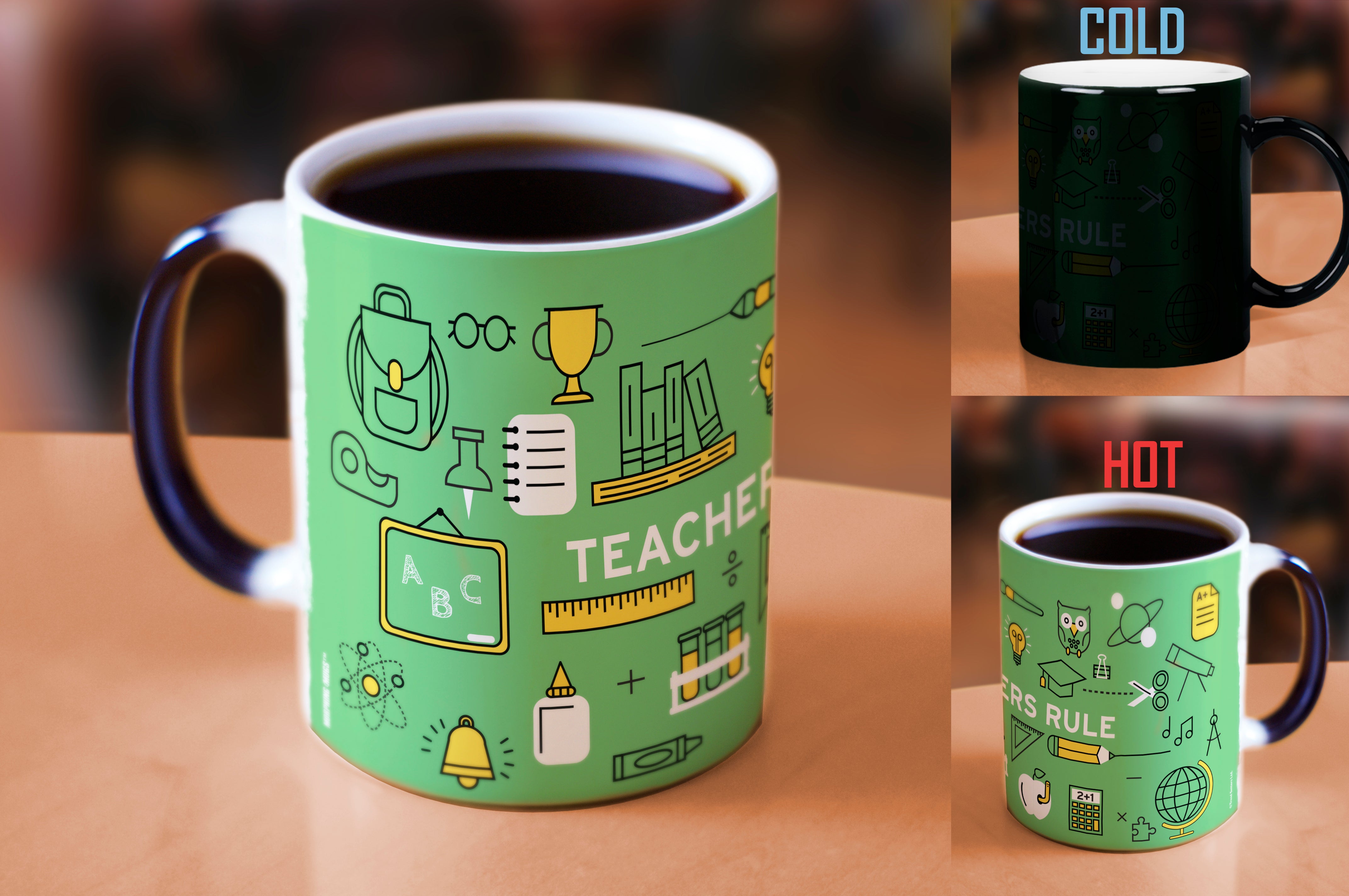 Career Collection (Teachers Rule) Morphing Mugs® Heat-Sensitive Mug MMUG679