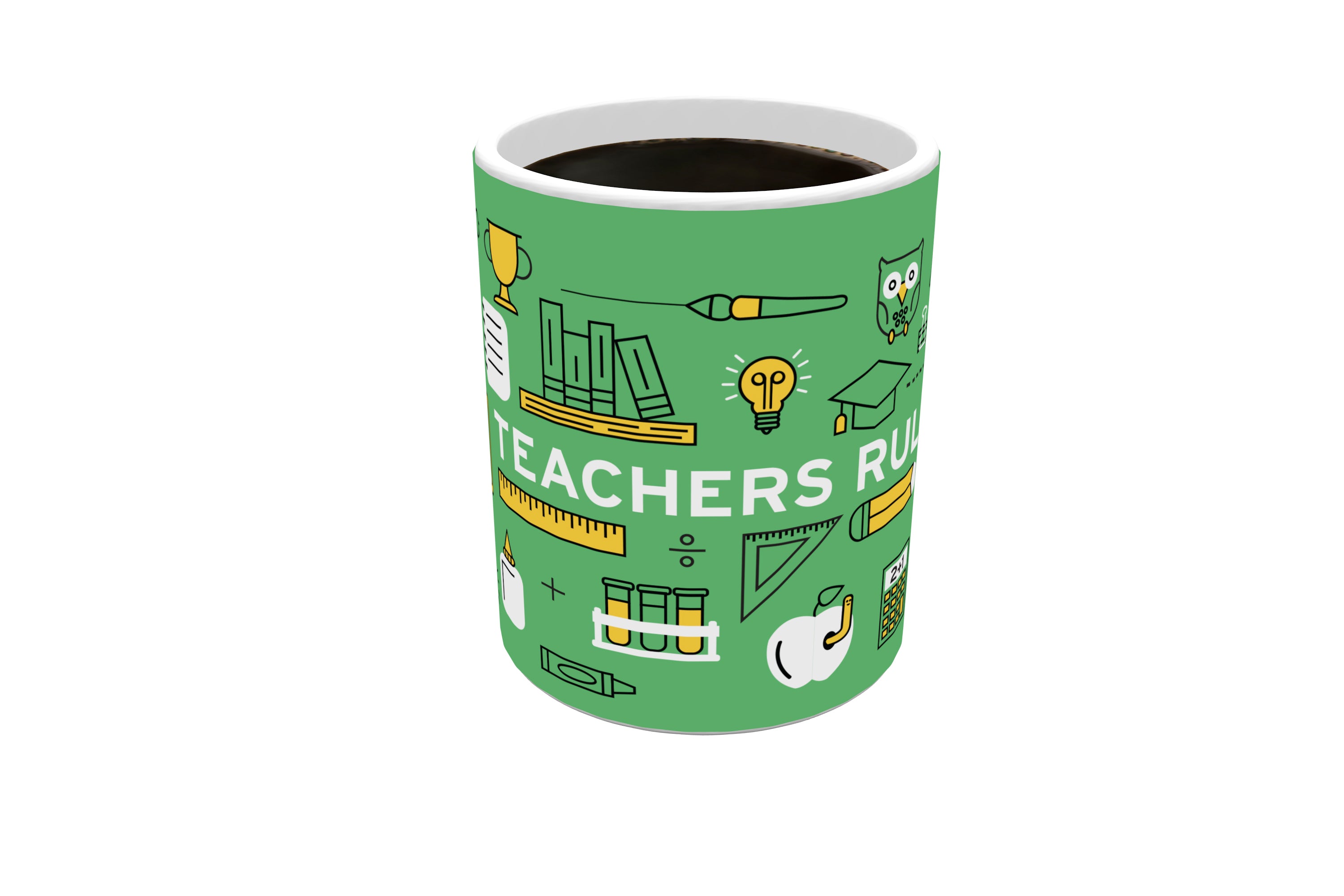 Career Collection (Teachers Rule) Morphing Mugs® Heat-Sensitive Mug MMUG679