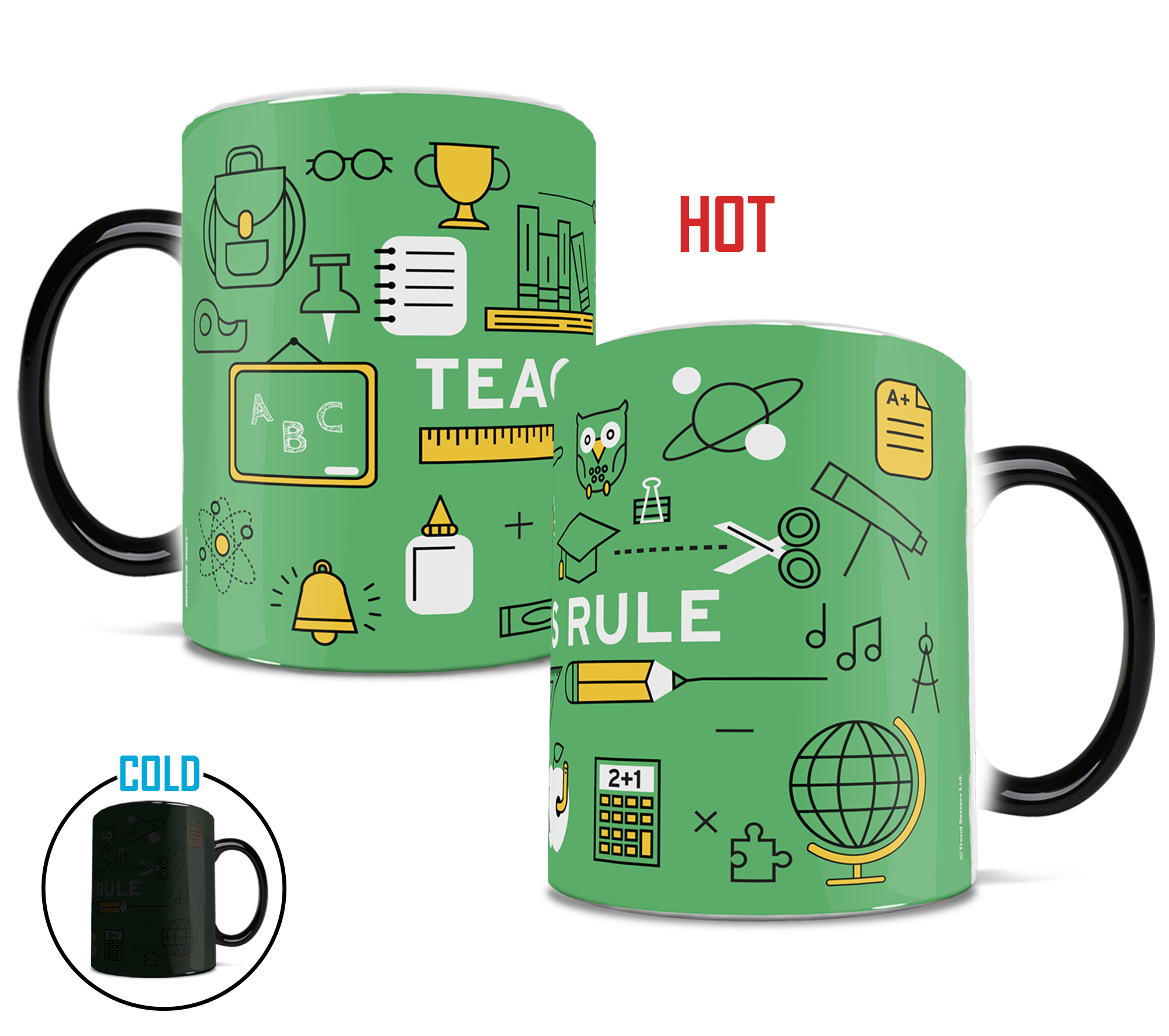 Career Collection (Teachers Rule) Morphing Mugs® Heat-Sensitive Mug MMUG679