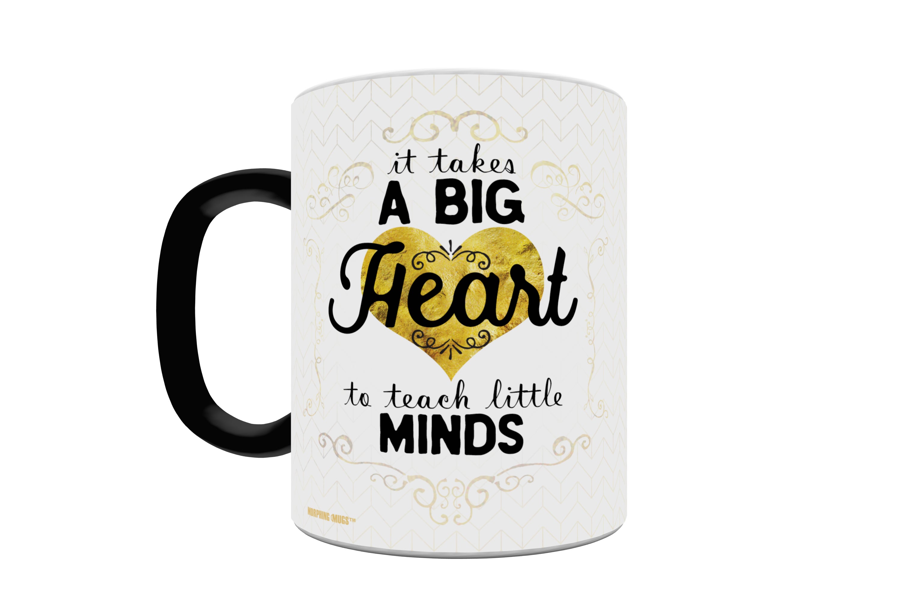 Career Collection (Teacher - It Takes a Big Heart) Morphing Mugs® Heat-Sensitive Mug MMUG681