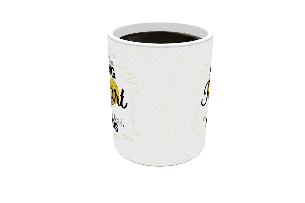 Career Collection (Teacher - It Takes a Big Heart) Morphing Mugs® Heat-Sensitive Mug MMUG681