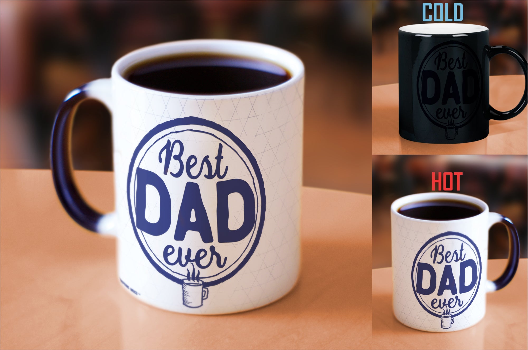Parent Collection (Best Dad Ever) Morphing Mugs® Heat-Sensitive Mug MMUG685