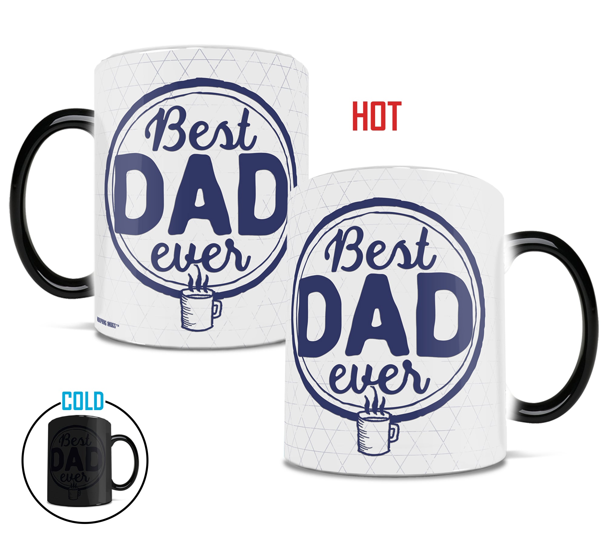 Parent Collection (Best Dad Ever) Morphing Mugs® Heat-Sensitive Mug MMUG685