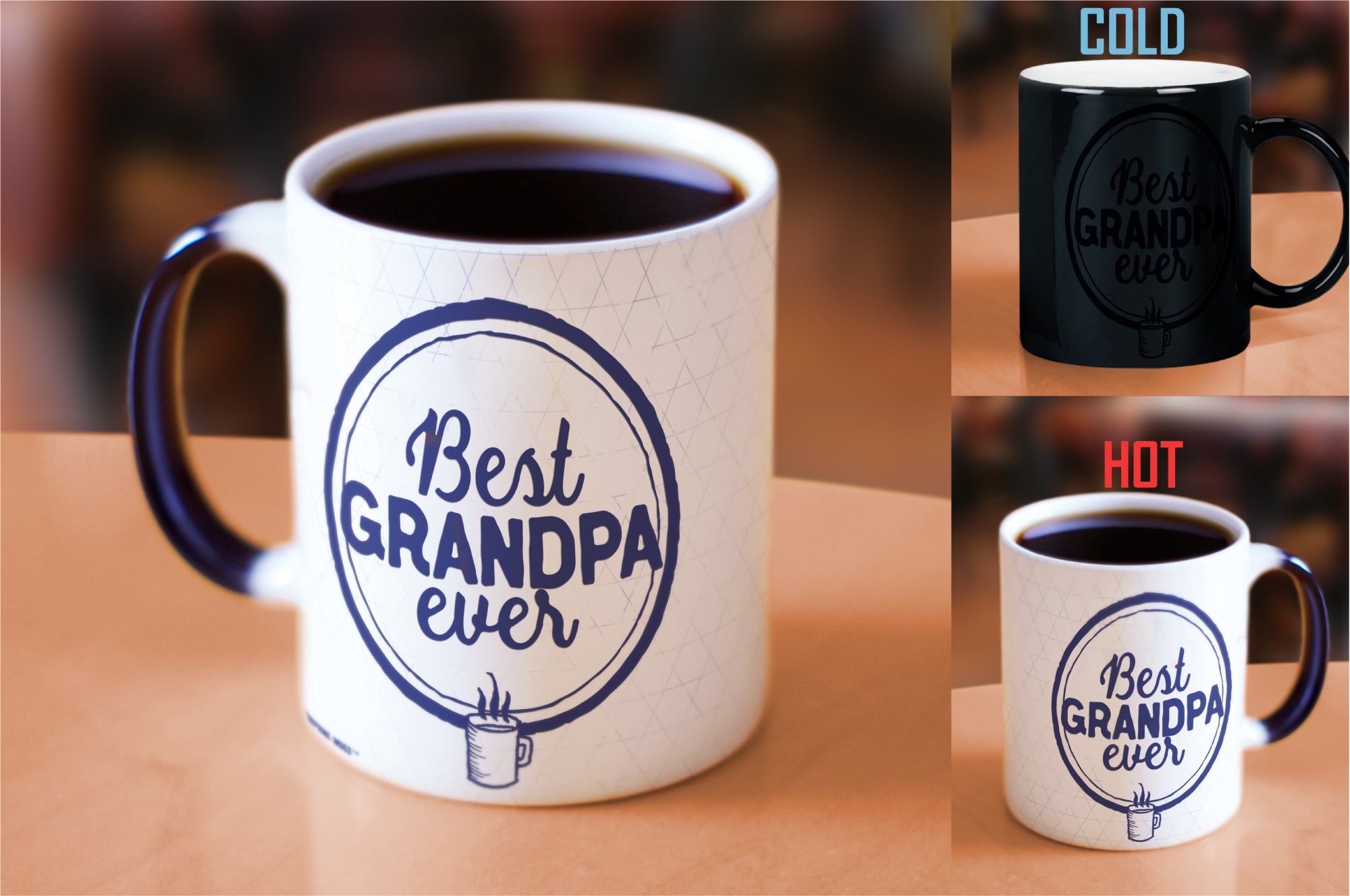 Parent Collection (Best Grandpa Ever) Morphing Mugs® Heat-Sensitive Mug MMUG686