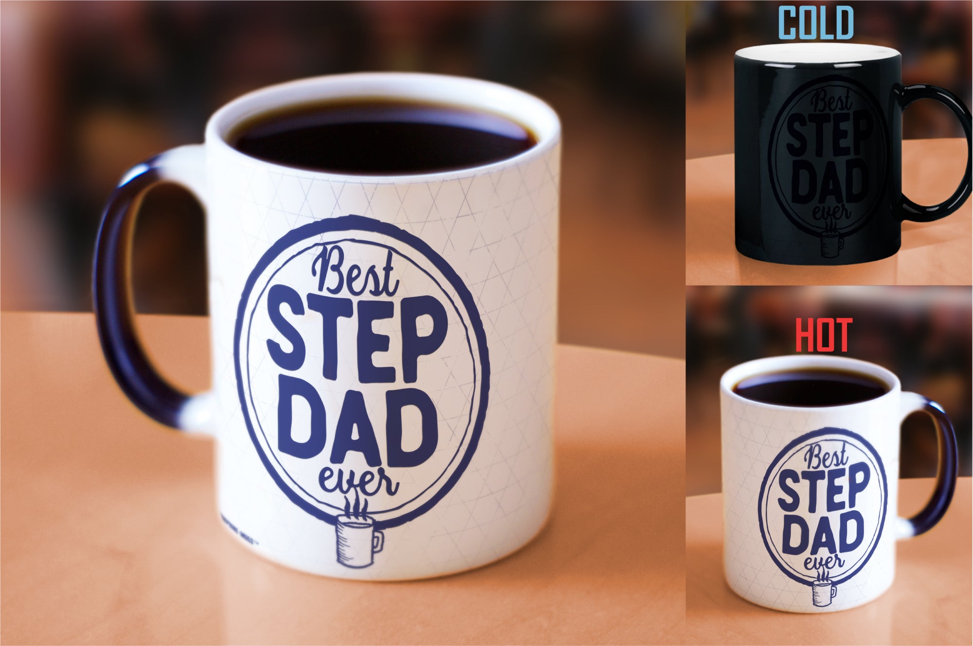 Parent Collection (Best Step-Dad Ever) Morphing Mugs® Heat-Sensitive Mug MMUG687