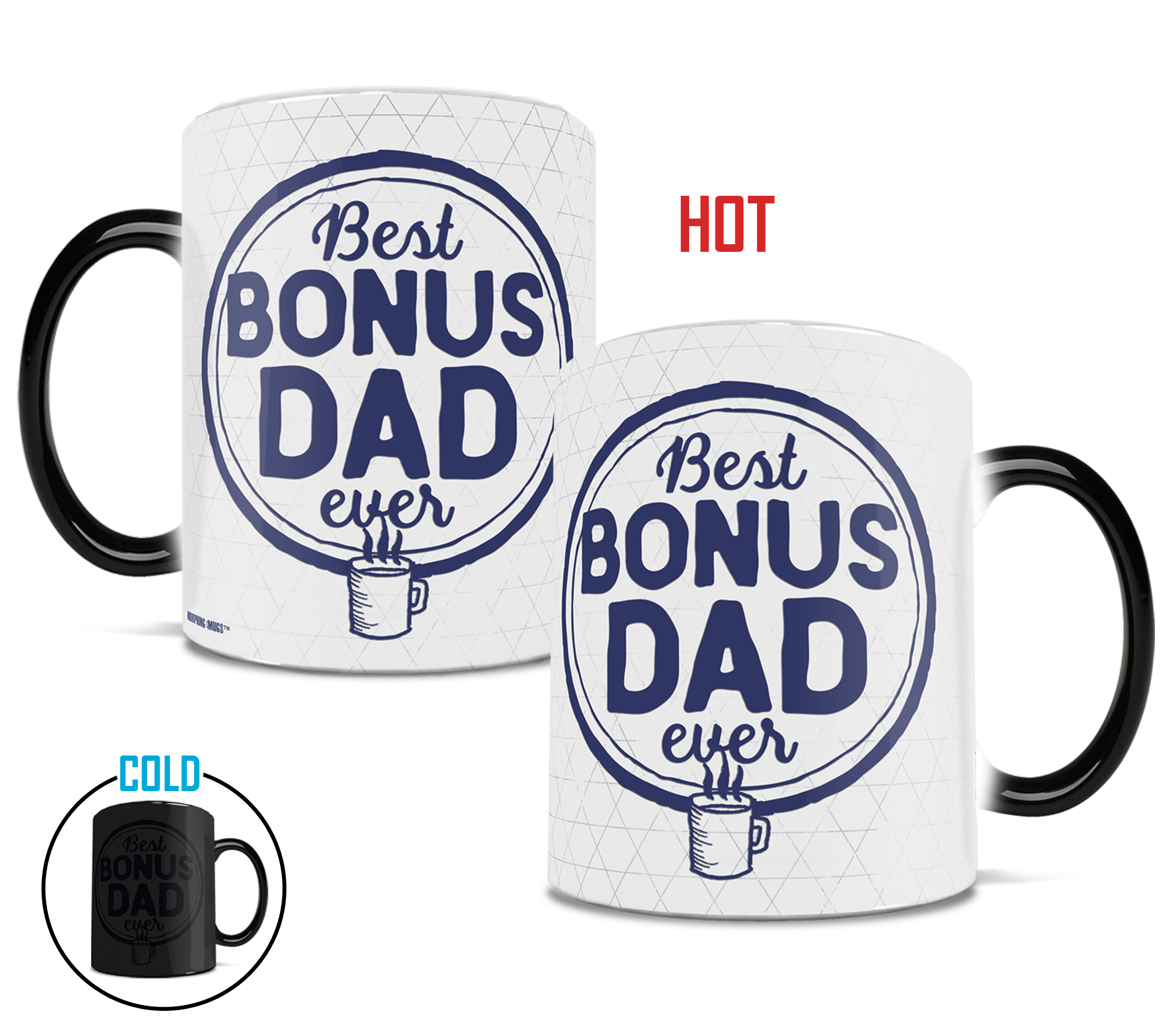 Parent Collection (Best Bonus Dad Ever) Morphing Mugs® Heat-Sensitive Mug MMUG688