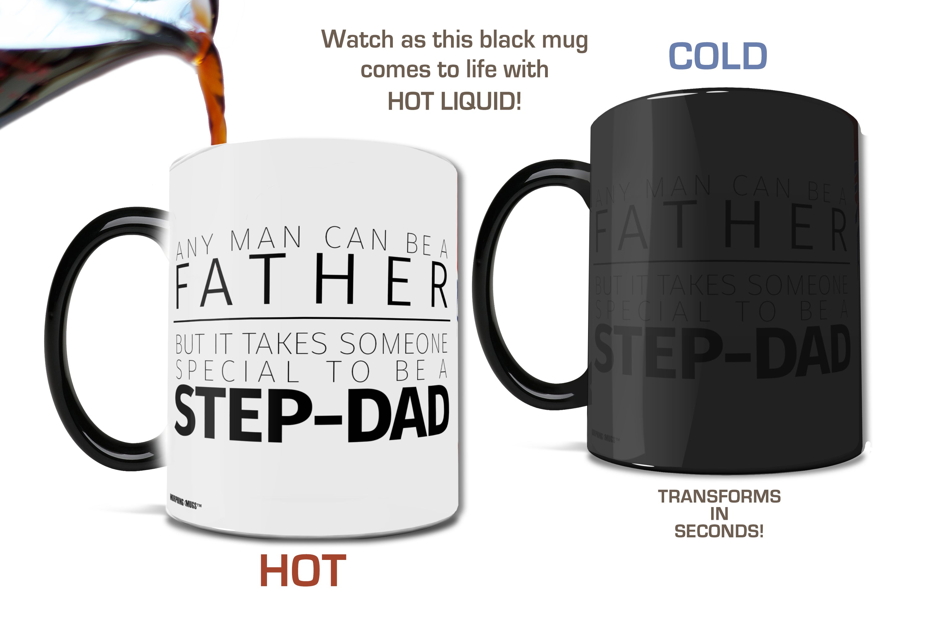 Parent Collection (Special Step-Dad) Morphing Mugs® Heat-Sensitive Mug MMUG690