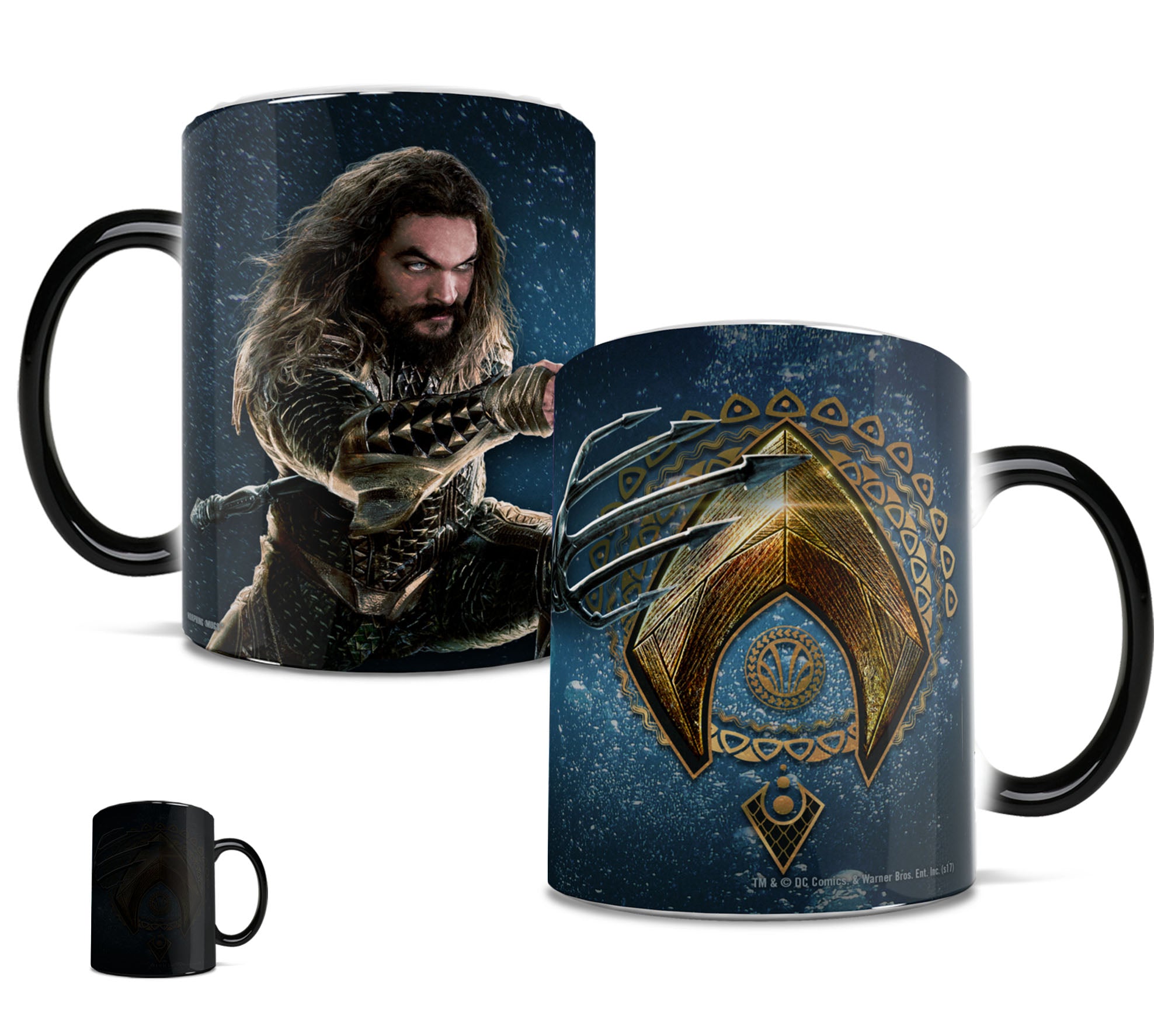 Justice League (Aquaman Logo) Morphing Mugs®  Heat-Sensitive Mug MMUG704