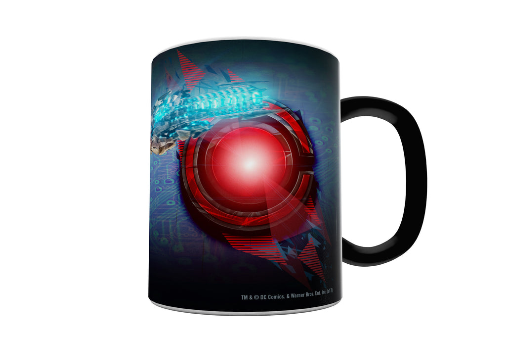 Justice League (Cyborg Logo) Morphing Mugs®  Heat-Sensitive Mug MMUG706