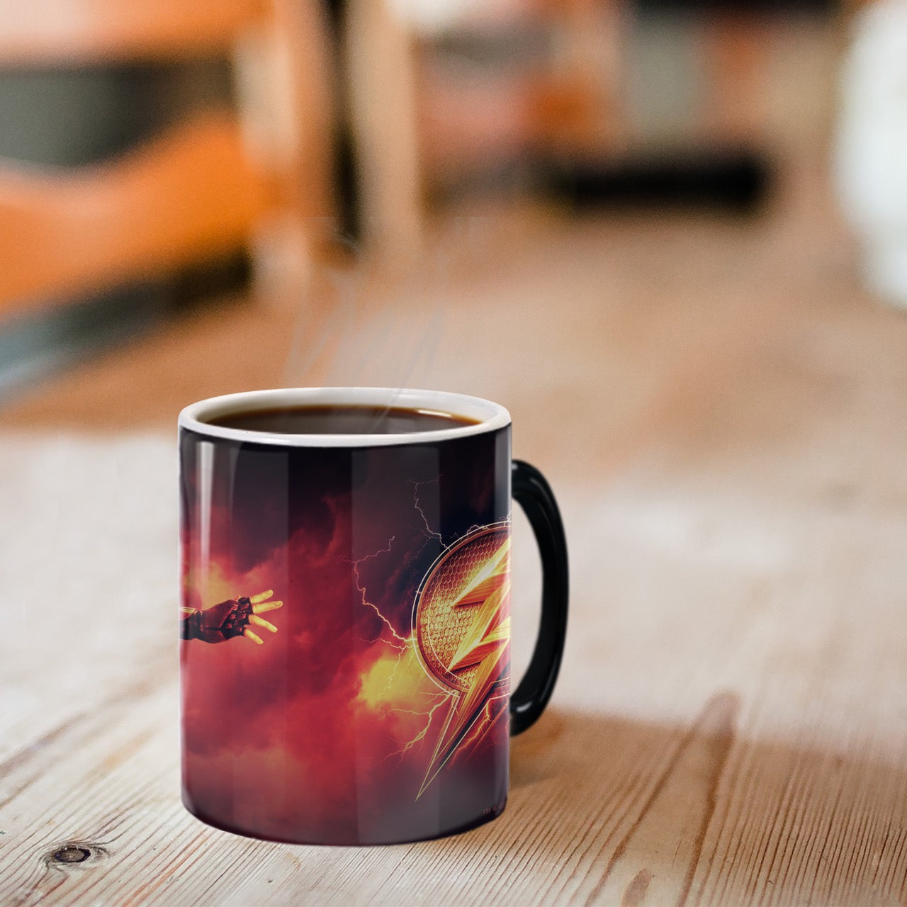 Justice League (The Flash Logo) Morphing Mugs®  Heat-Sensitive Mug MMUG707