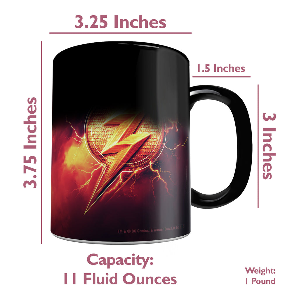 Justice League (The Flash Logo) Morphing Mugs®  Heat-Sensitive Mug MMUG707