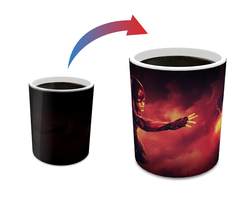 Justice League (The Flash Logo) Morphing Mugs®  Heat-Sensitive Mug MMUG707