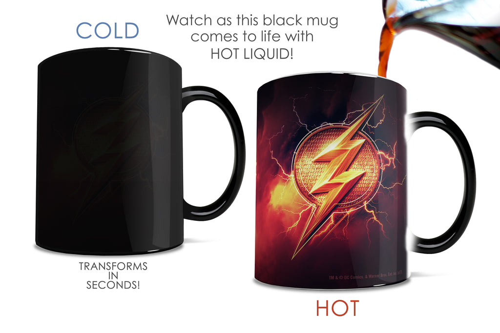 Justice League (The Flash Logo) Morphing Mugs®  Heat-Sensitive Mug MMUG707