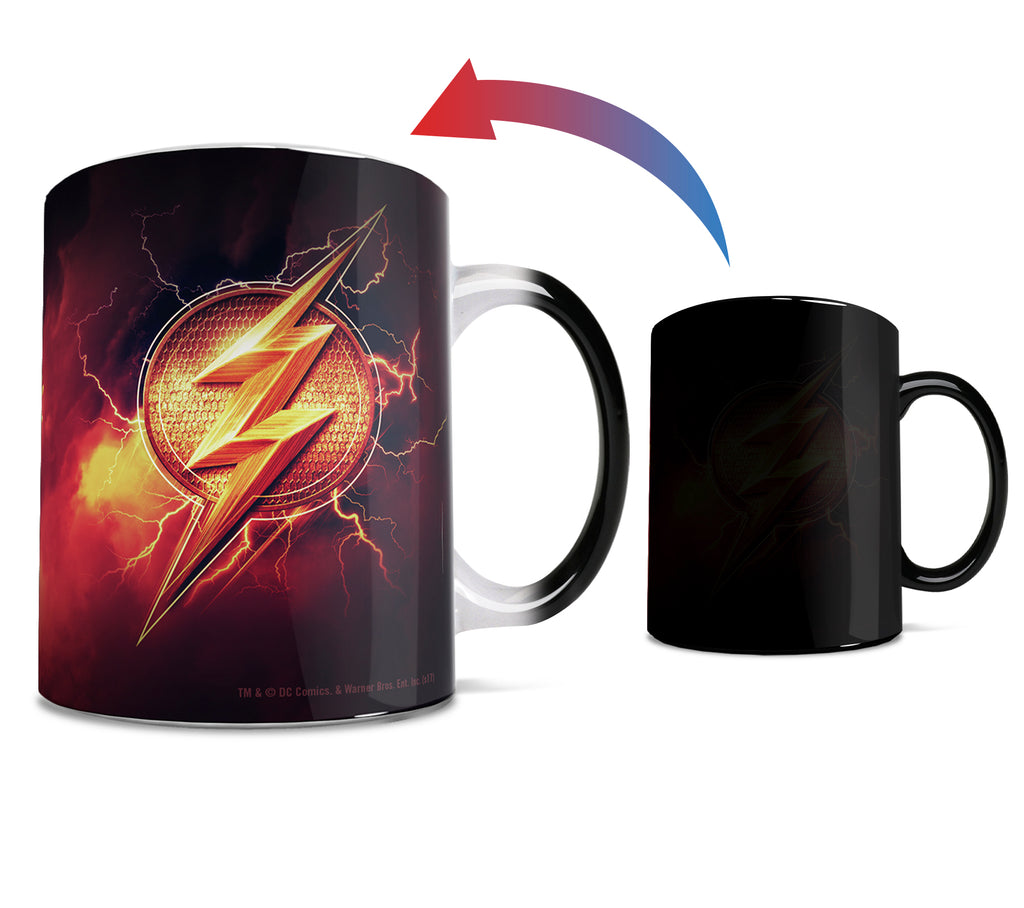 Justice League (The Flash Logo) Morphing Mugs®  Heat-Sensitive Mug MMUG707