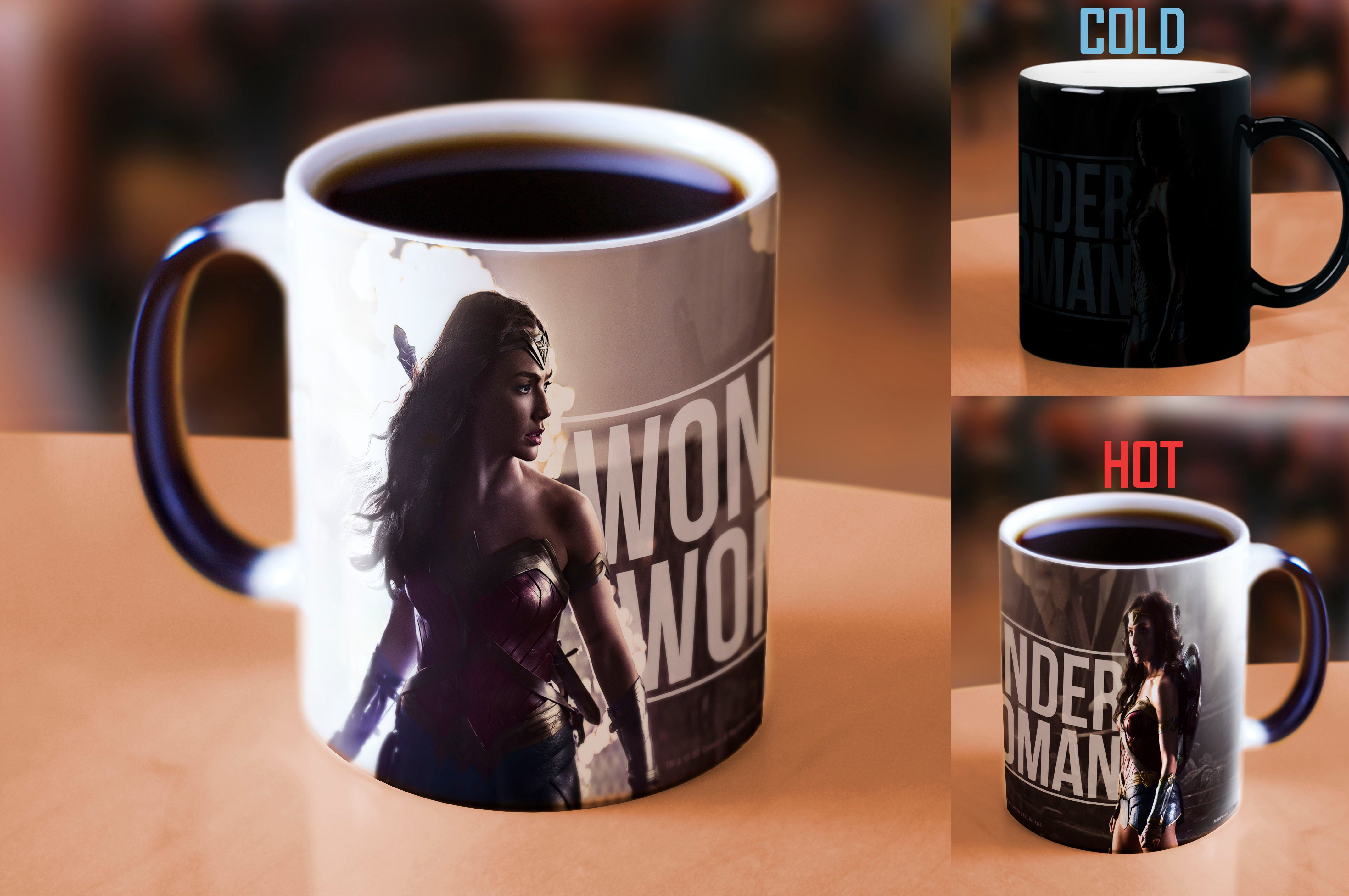 Justice League (Wonder Woman) Morphing Mugs®  Heat-Sensitive Mug MMUG710