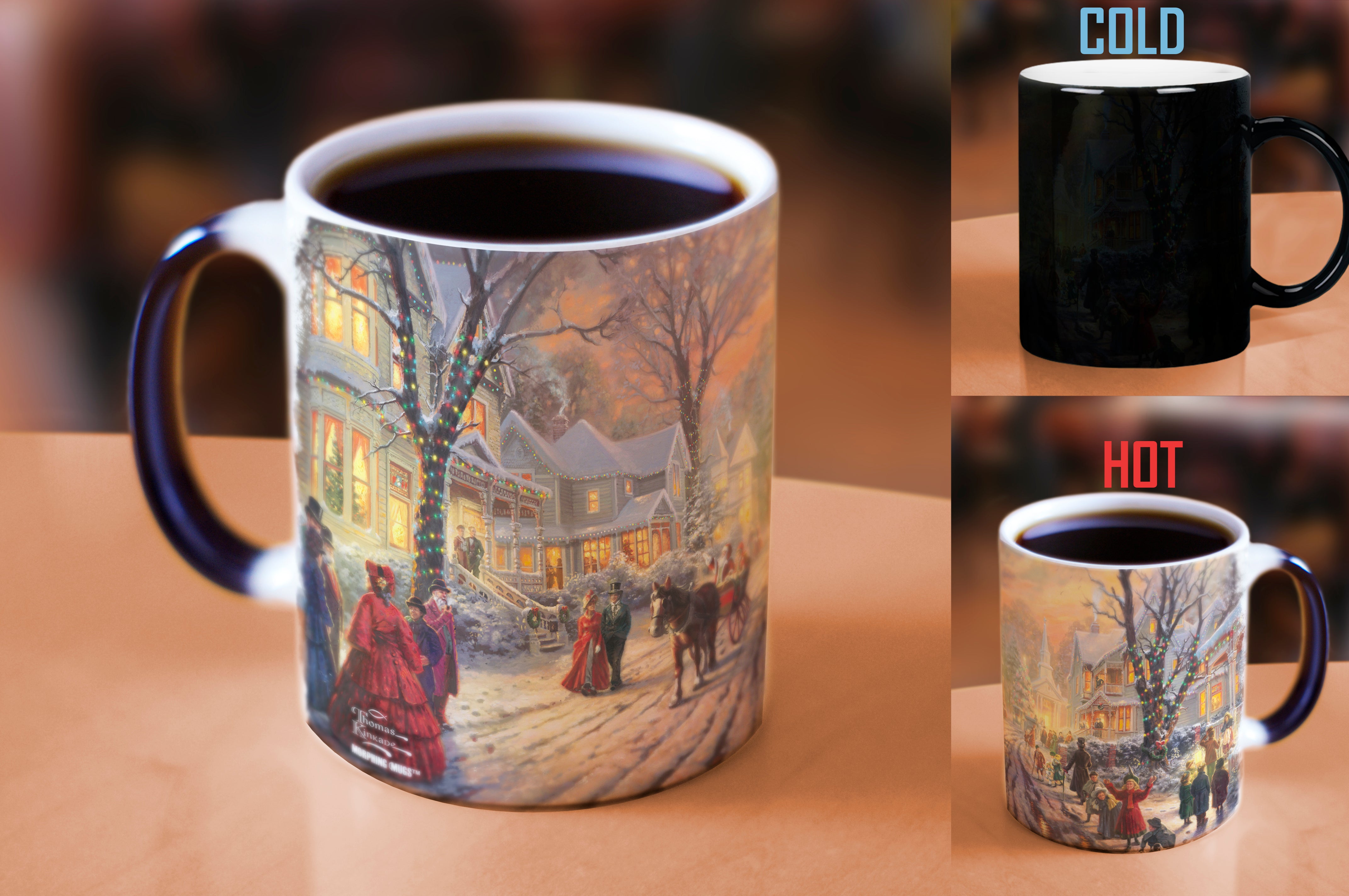 Thomas Kinkade Studios (A Victorian Christmas)  Morphing Mugs® Heat-Sensitive Mug MMUG711