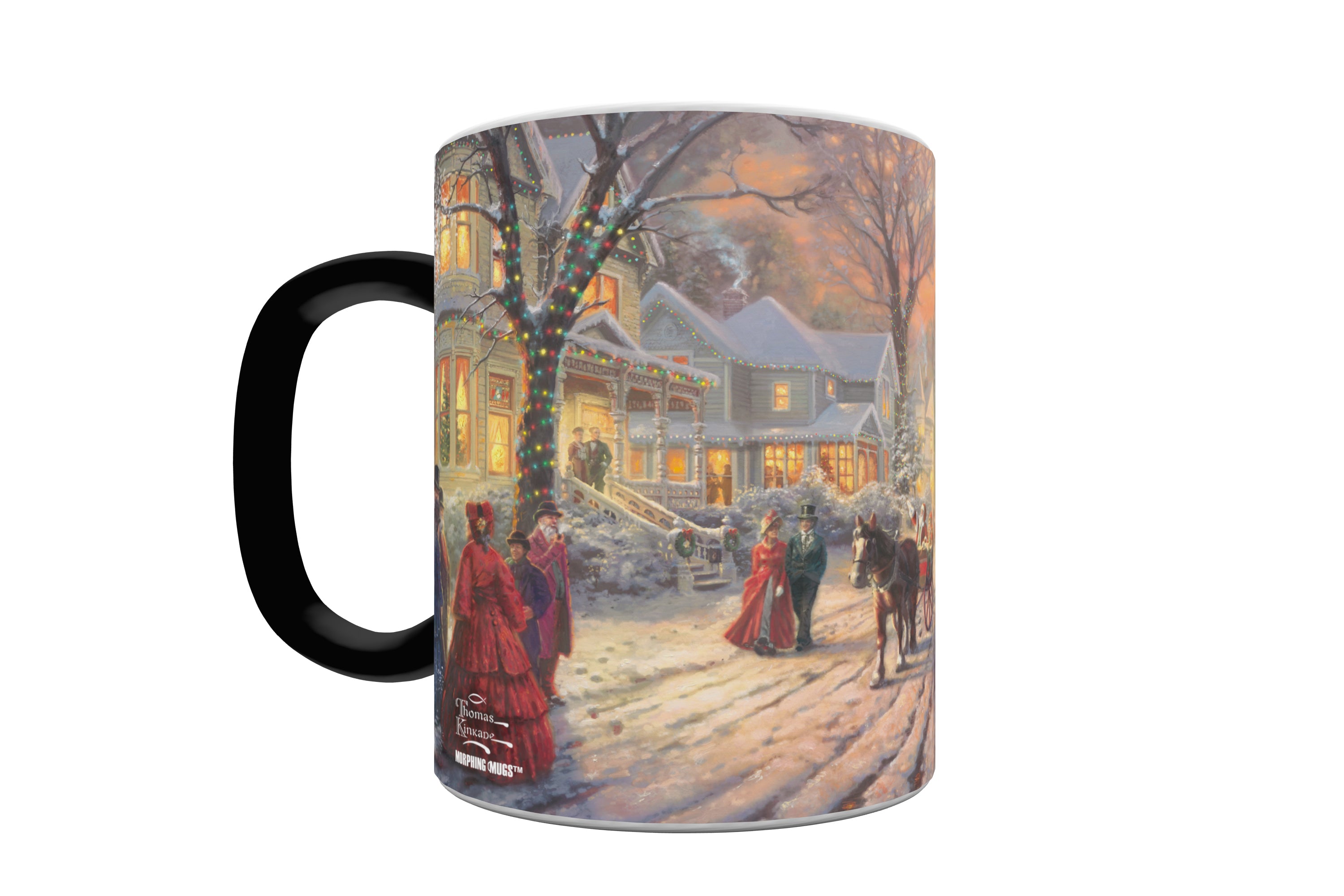 Thomas Kinkade Studios (A Victorian Christmas)  Morphing Mugs® Heat-Sensitive Mug MMUG711