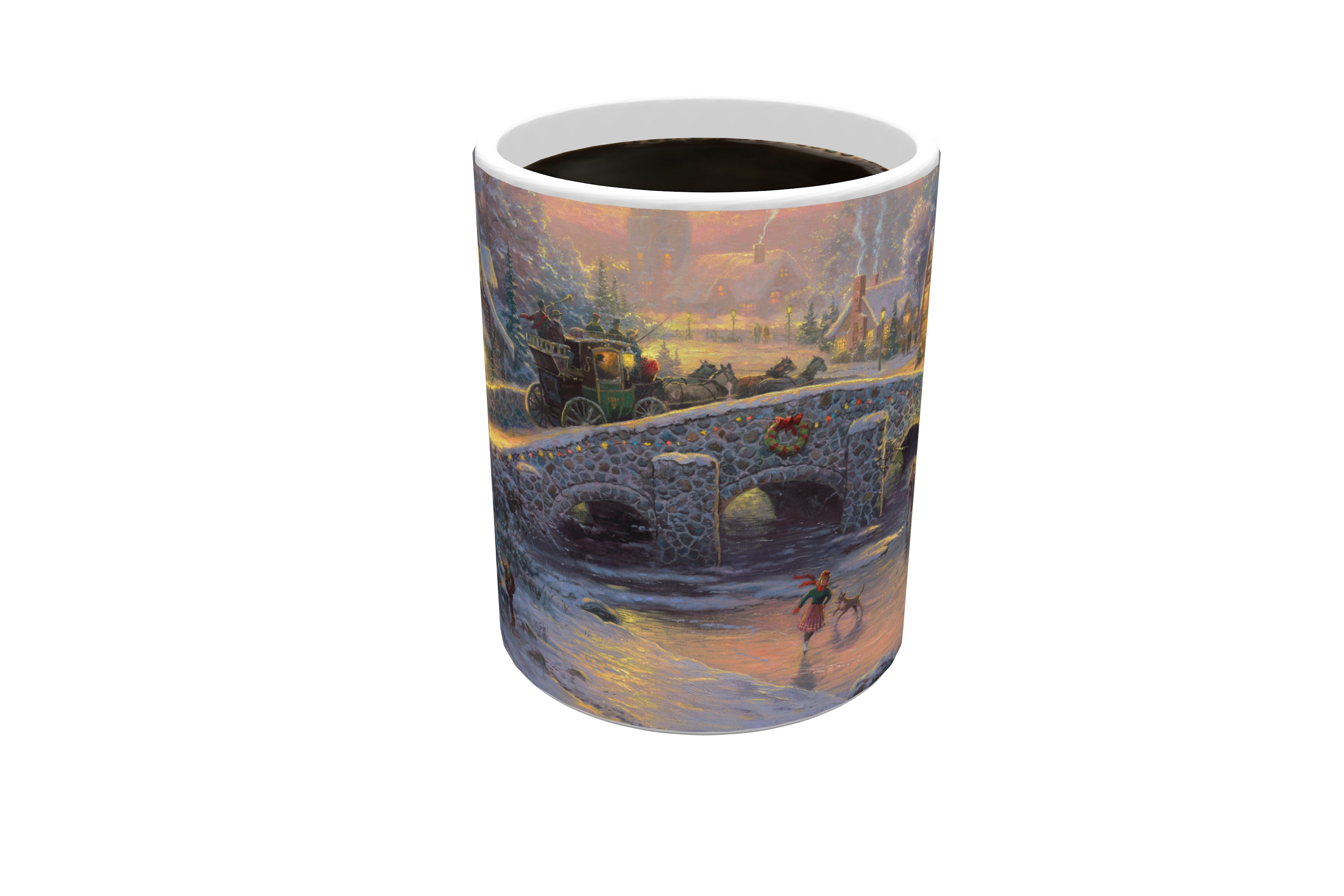 Thomas Kinkade Studios (Spirit of Christmas)  Morphing Mugs® Heat-Sensitive Mug MMUG712