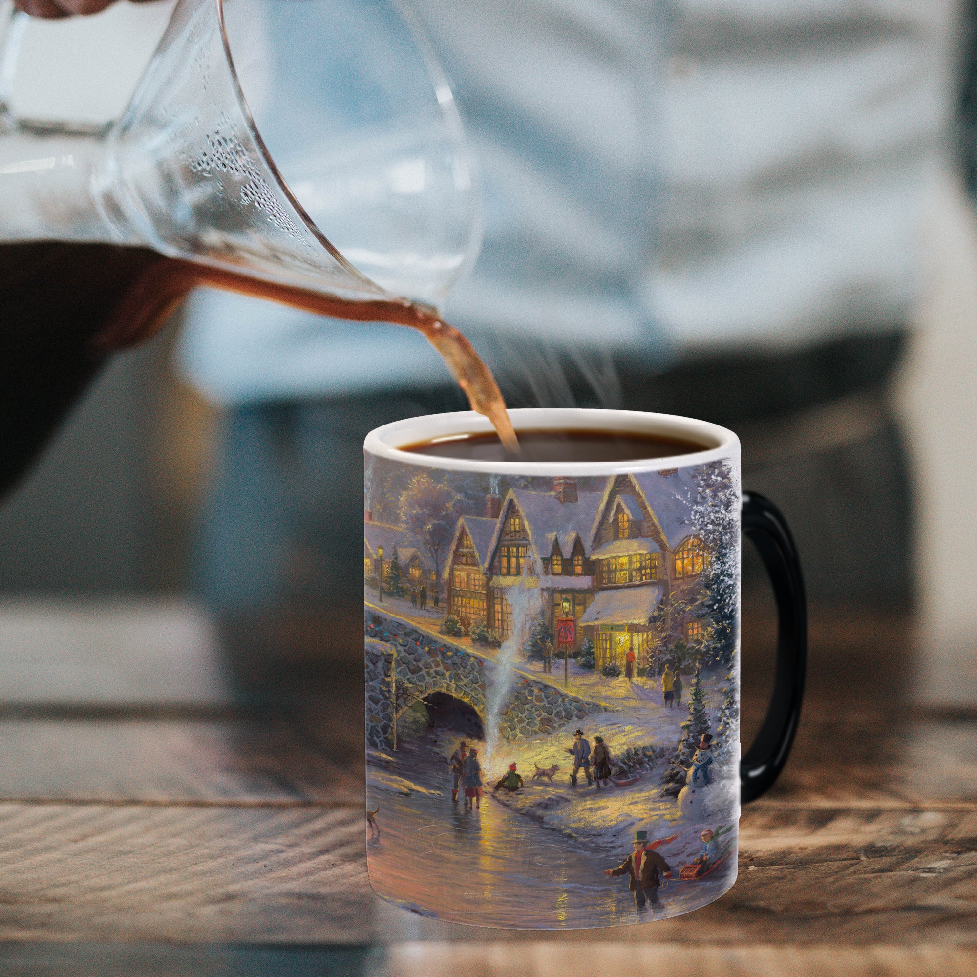 Thomas Kinkade Studios (Spirit of Christmas)  Morphing Mugs® Heat-Sensitive Mug MMUG712