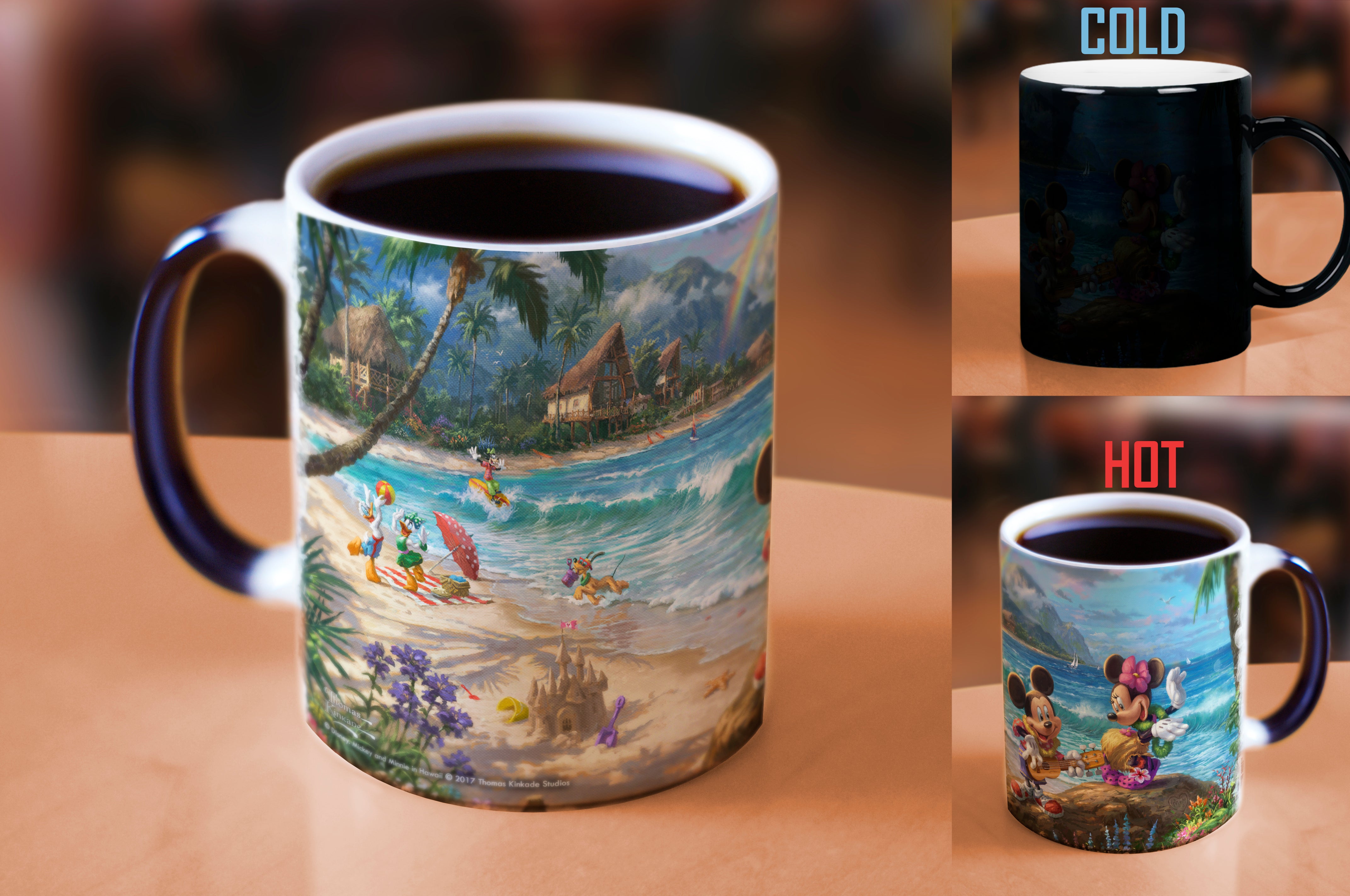Disney (Mickey and Minnie Mouse - Hawaii) Morphing Mugs® Heat-Sensitive Mug MMUG714