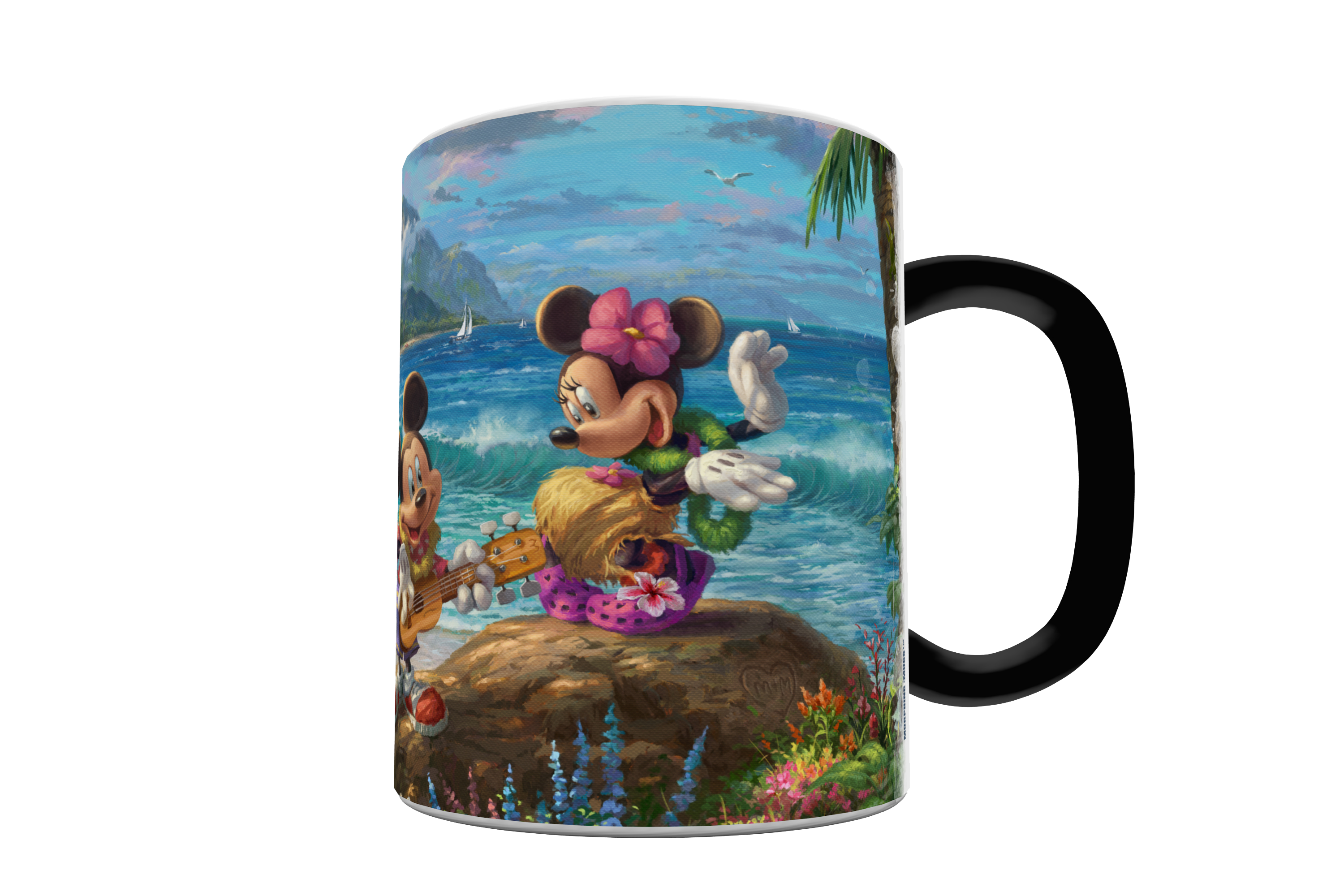 Disney (Mickey and Minnie Mouse - Hawaii) Morphing Mugs® Heat-Sensitive Mug MMUG714