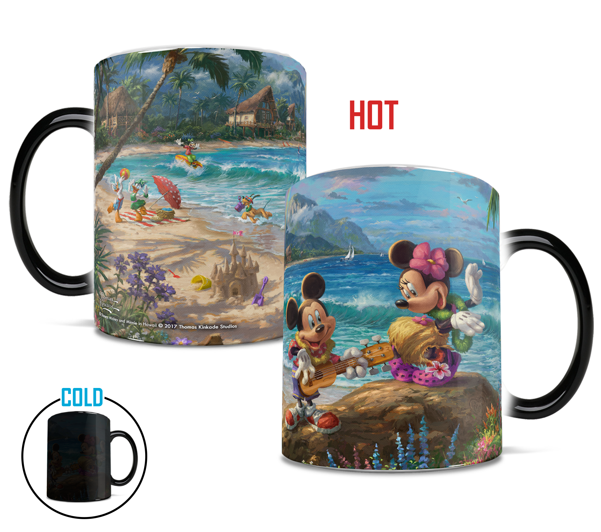 Disney (Mickey and Minnie Mouse - Hawaii) Morphing Mugs® Heat-Sensitive Mug MMUG714