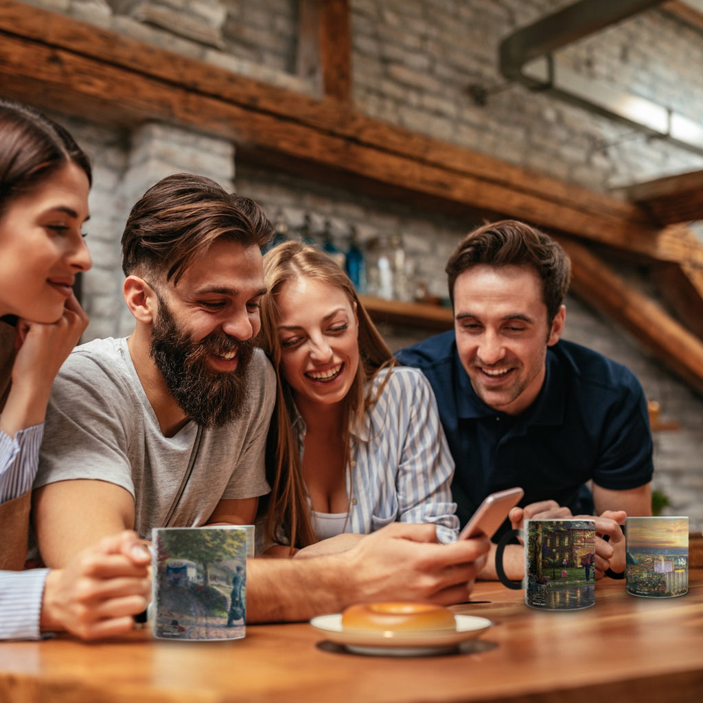 Thomas Kinkade Studios (Homecoming Hero) Morphing Mugs® Heat-Sensitive Mug MMUG716