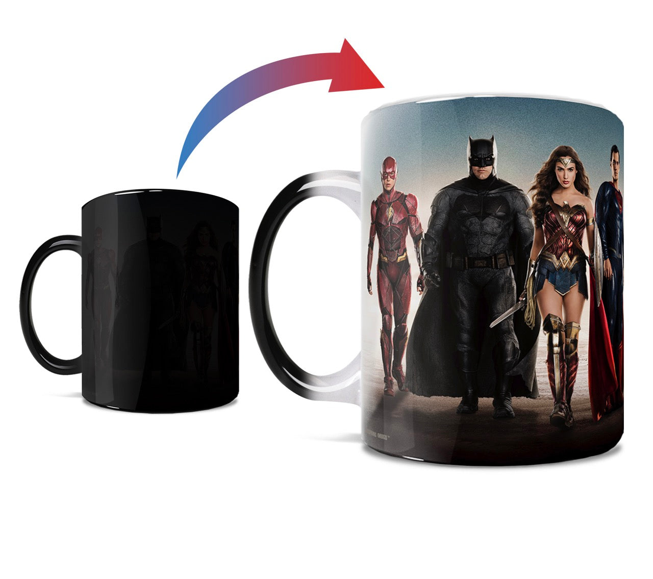 Justice League (United We Stand) Morphing Mugs®  Heat-Sensitive Mug MMUG717