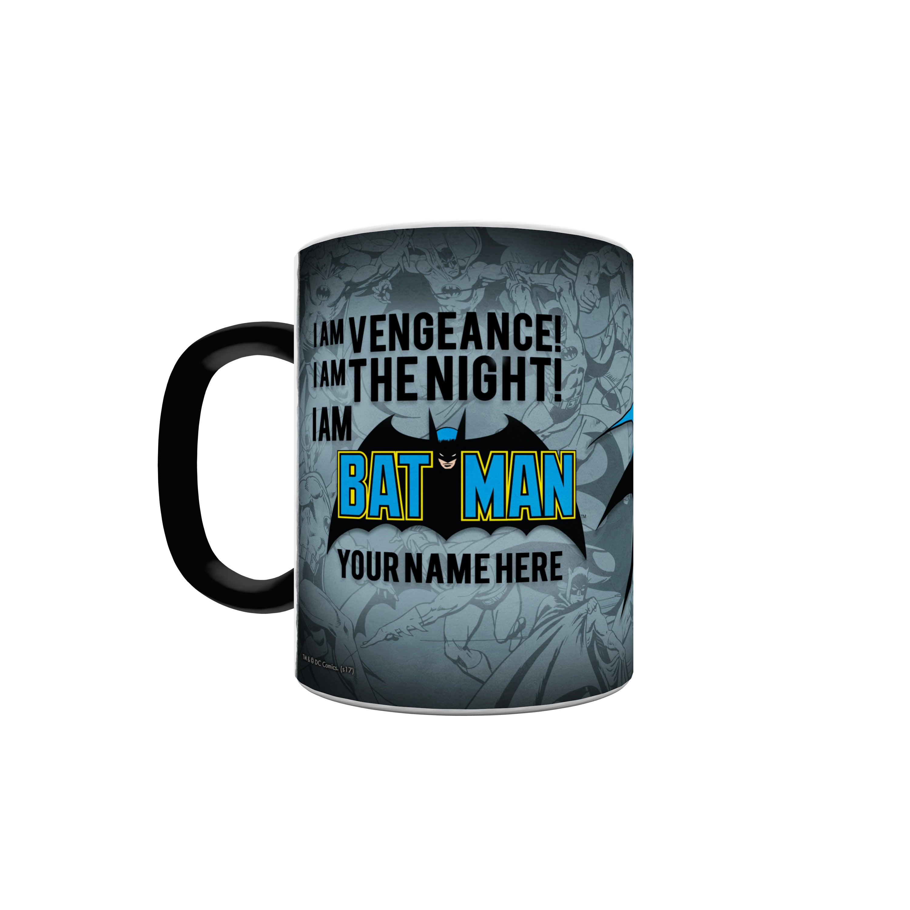 DC Comics Originals (I Am Batman - Personalized) Morphing Mugs® Heat-Sensitive Mug MMUG720
