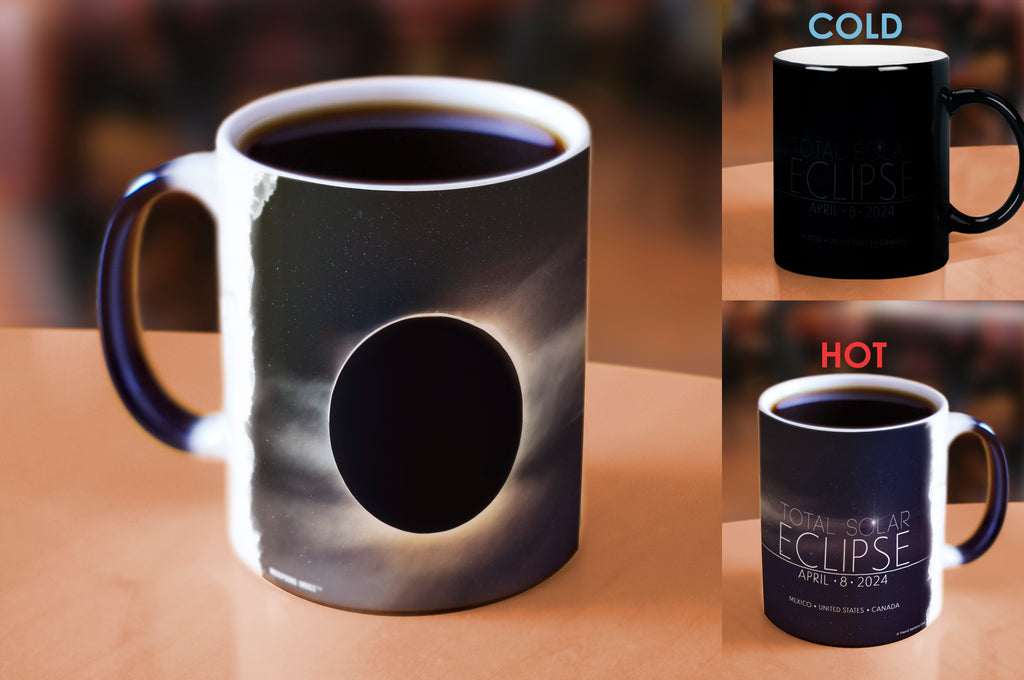 Total Solar Eclipse April 2024 - Morphing Mugs® Heat-Sensitive Mug MMUG721