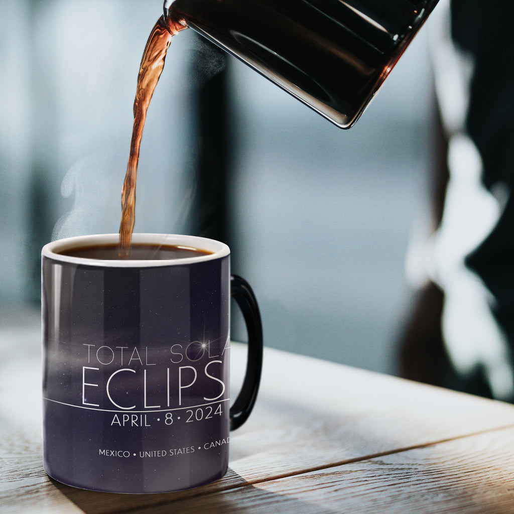 Total Solar Eclipse April 2024 - Morphing Mugs® Heat-Sensitive Mug MMUG721