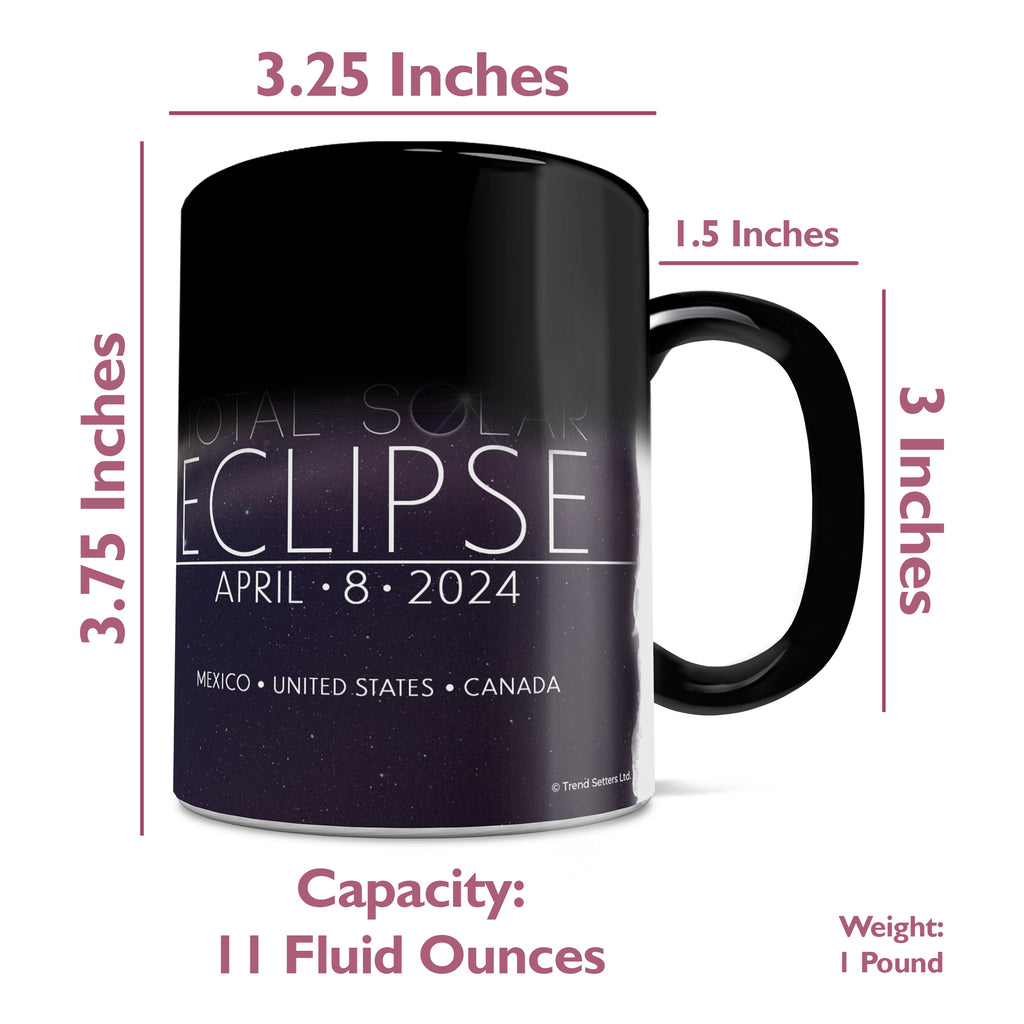 Total Solar Eclipse April 2024 - Morphing Mugs® Heat-Sensitive Mug MMUG721