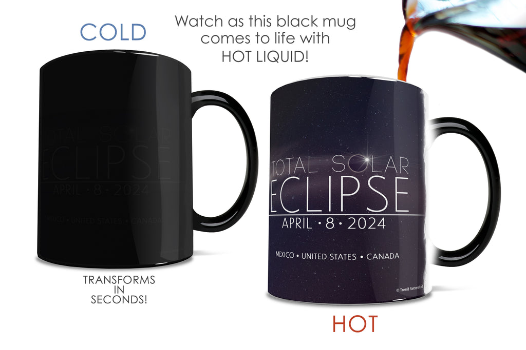 Total Solar Eclipse April 2024 - Morphing Mugs® Heat-Sensitive Mug MMUG721