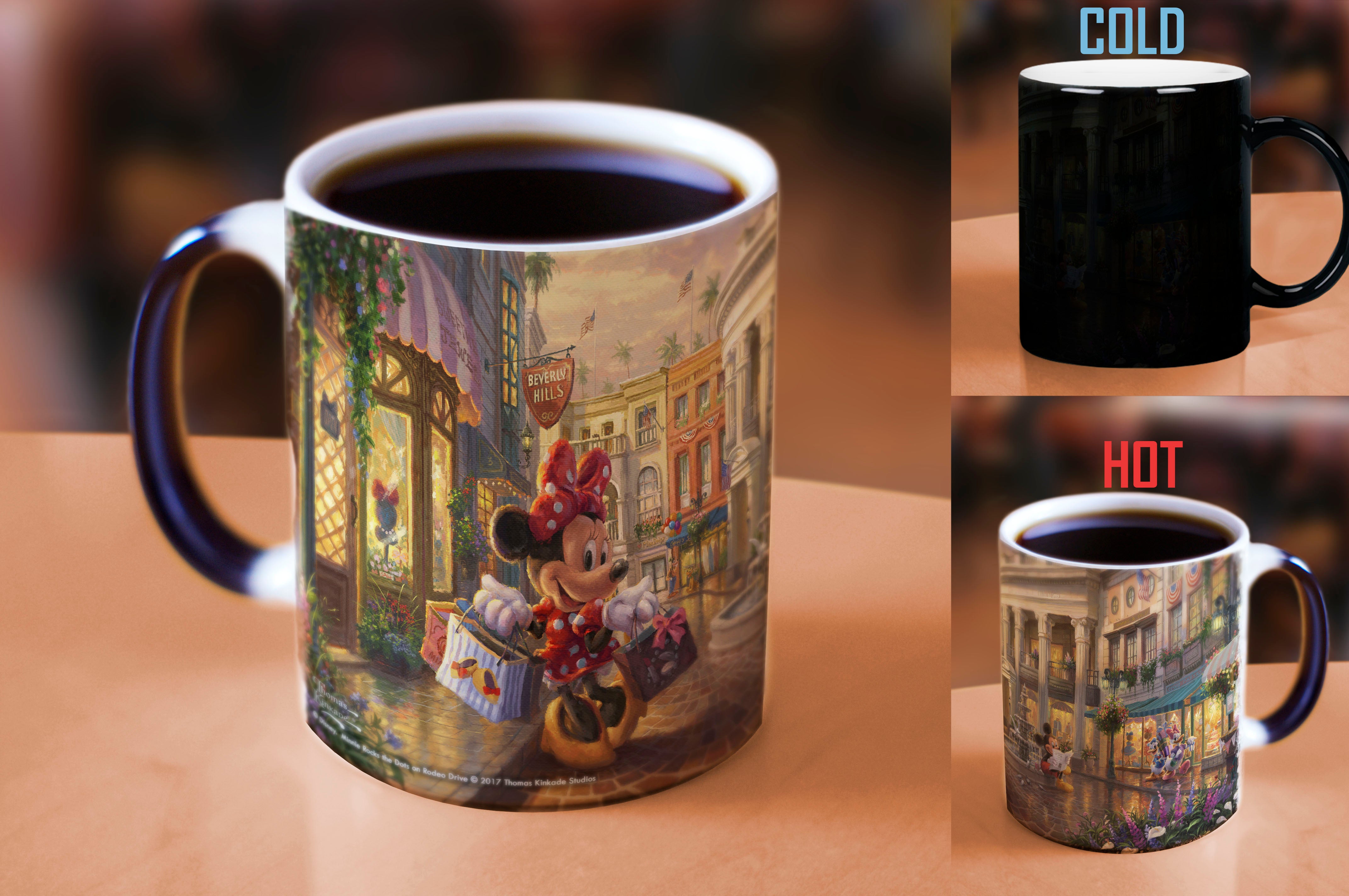 Disney (Minnie Mouse Rocks the Dots on Rodeo Drive) Morphing Mugs® Heat-Sensitive Mug MMUG724