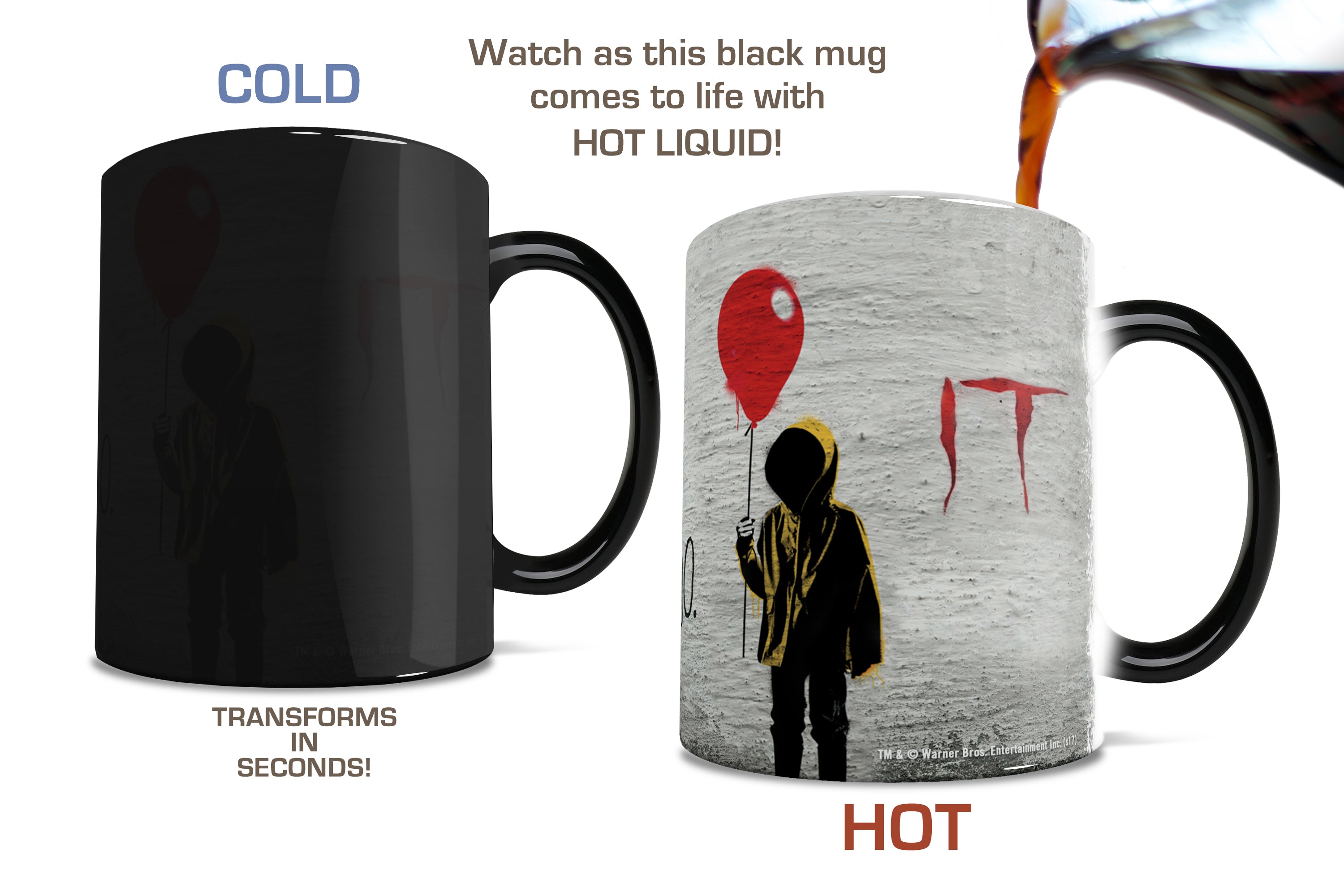 IT: Chapter One (Youll Float Too)  Morphing Mugs® Heat-Sensitive Mug MMUG725