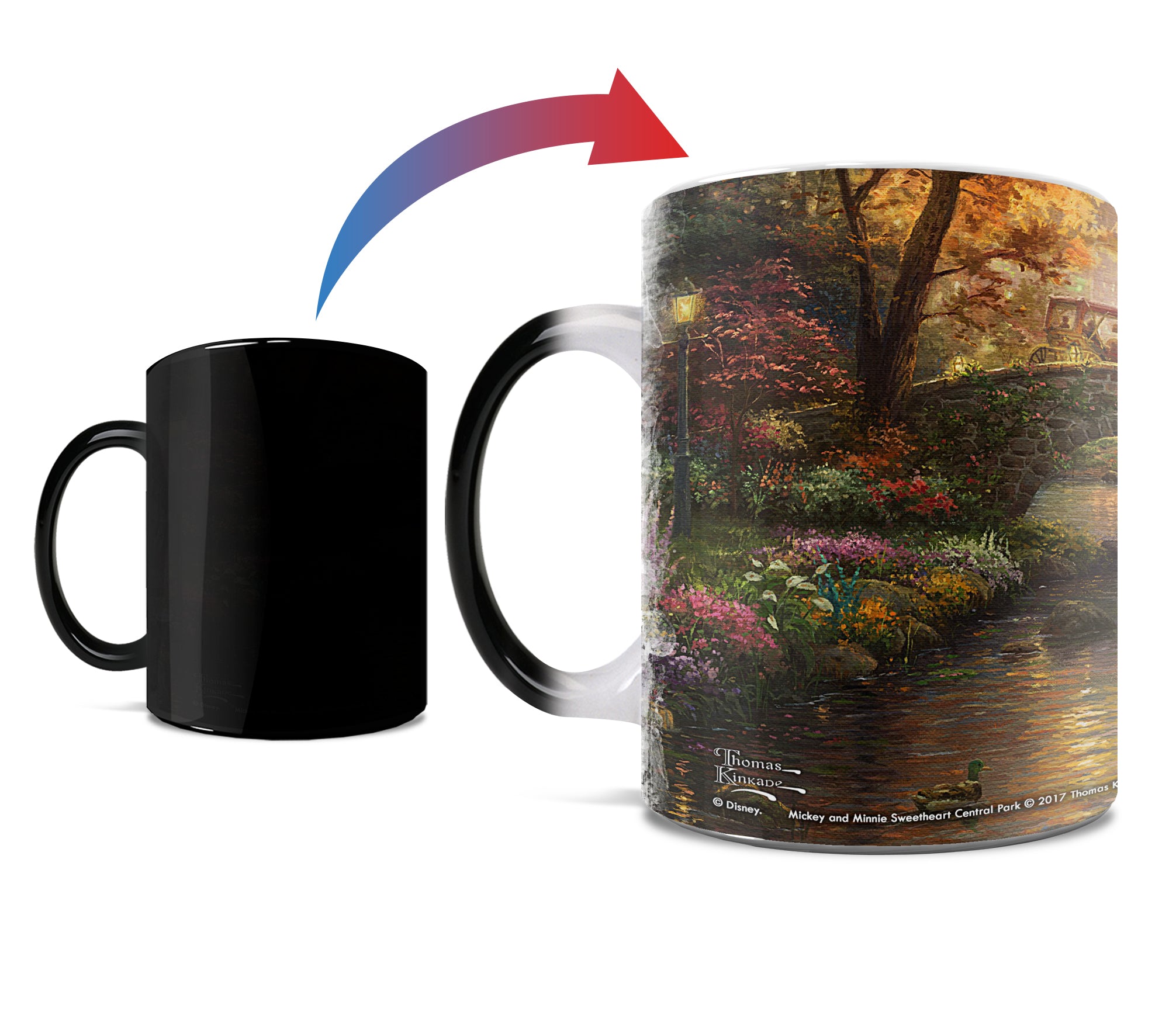 Disney (Mickey and Minnie Mouse - Sweetheart Central Park) Morphing Mugs® Heat-Sensitive Mug MMUG738